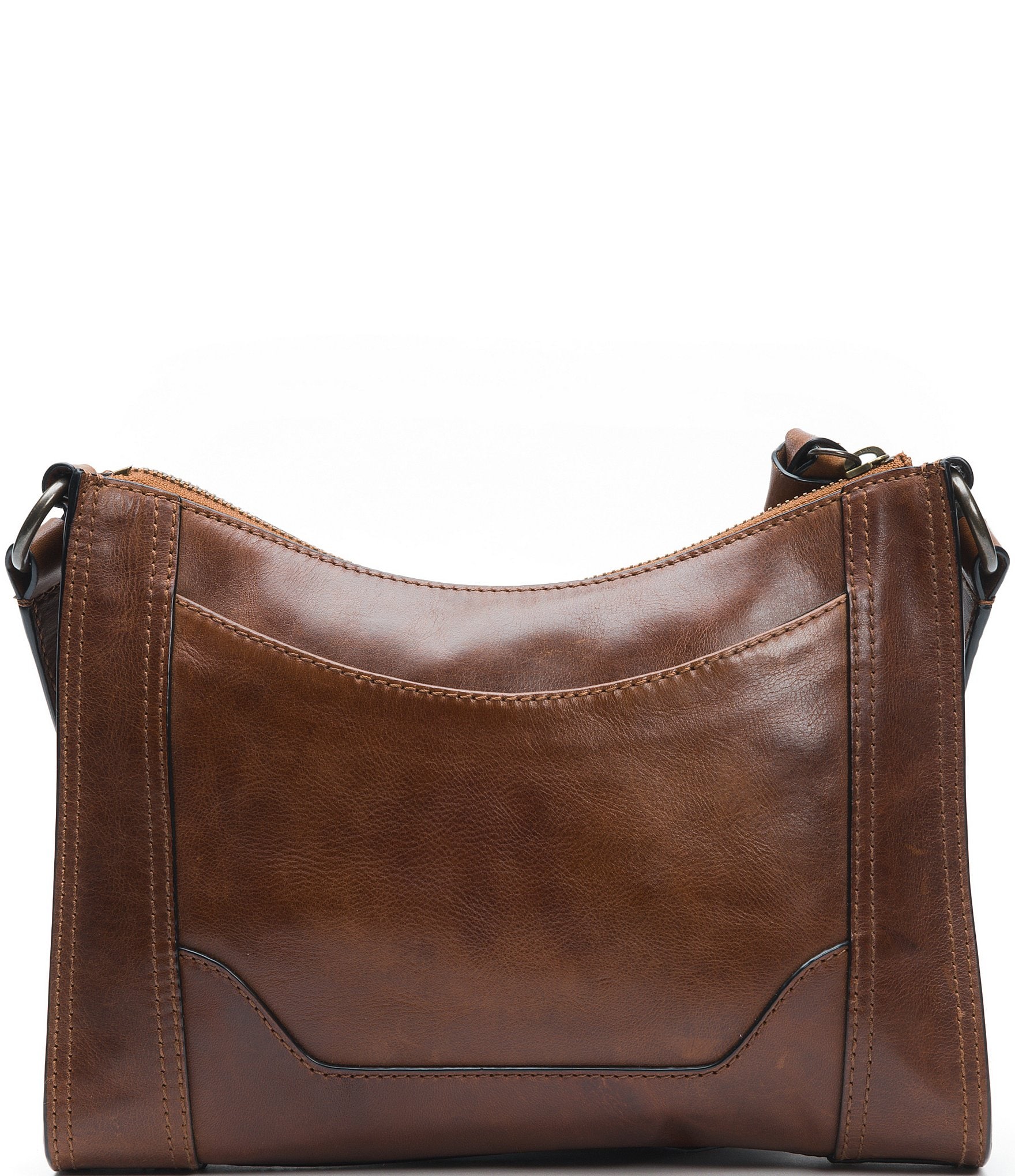 Frye Melissa Zip Leather Crossbody Bag