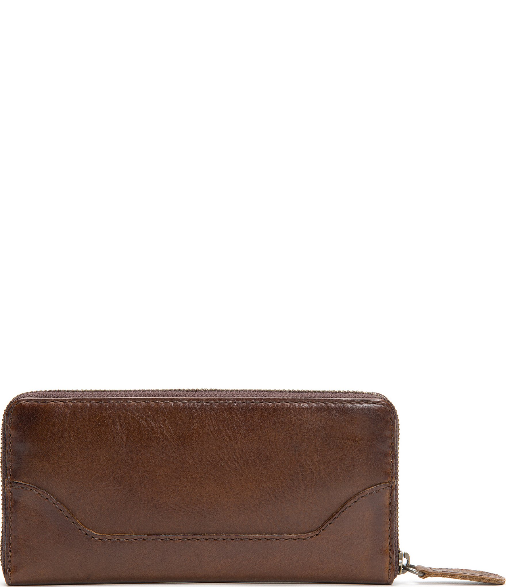 Frye Melissa Leather Zip Wallet