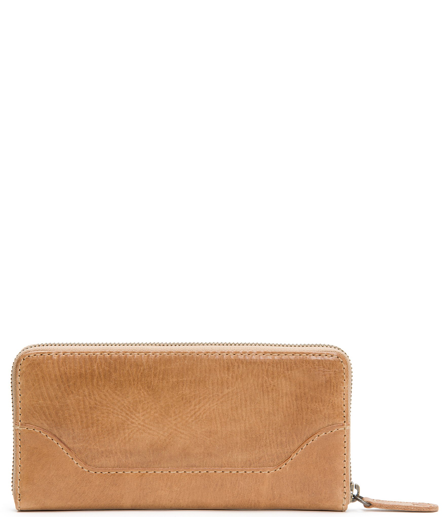 Frye Melissa Leather Zip Wallet