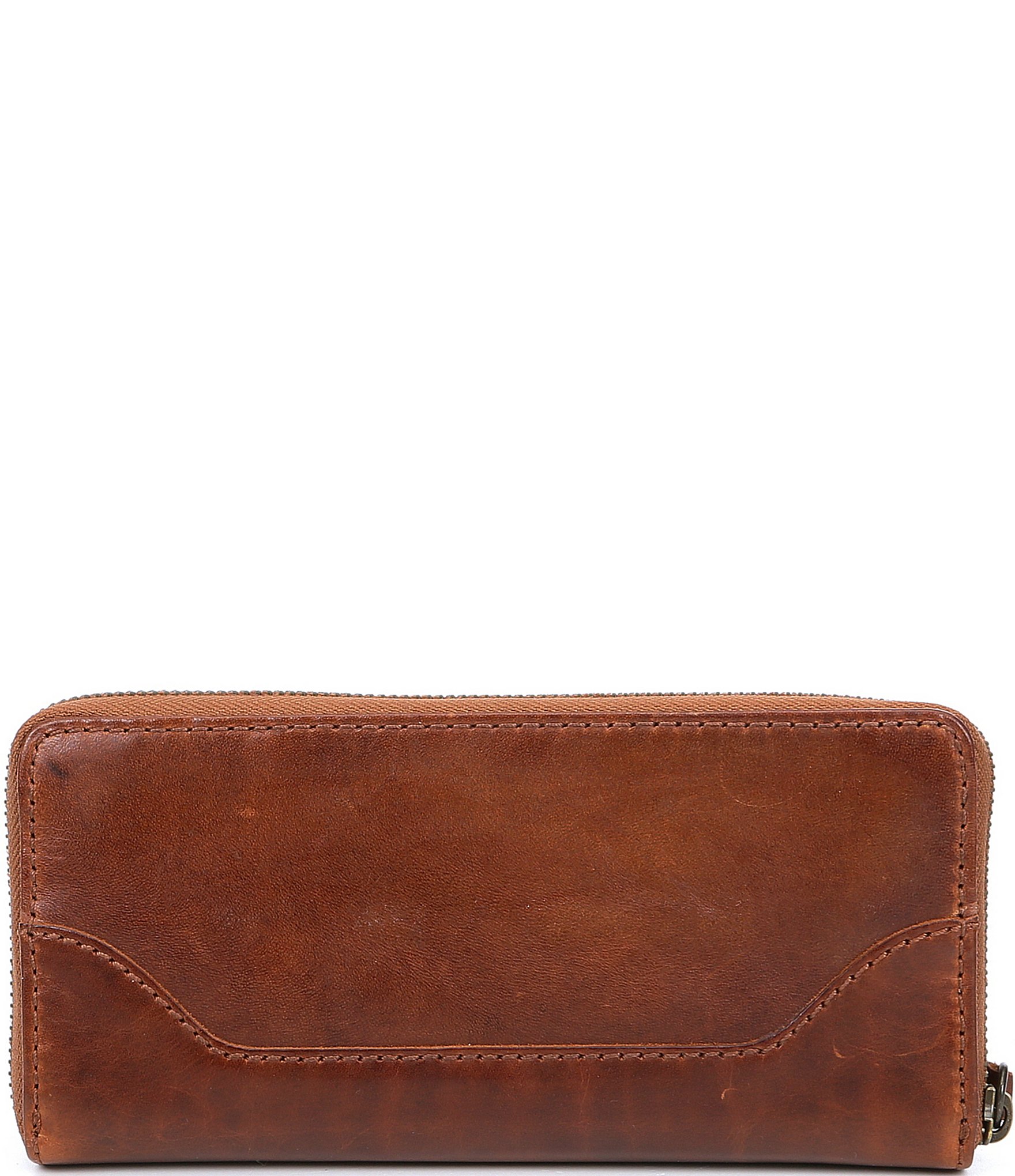 Frye Melissa Leather Zip Wallet