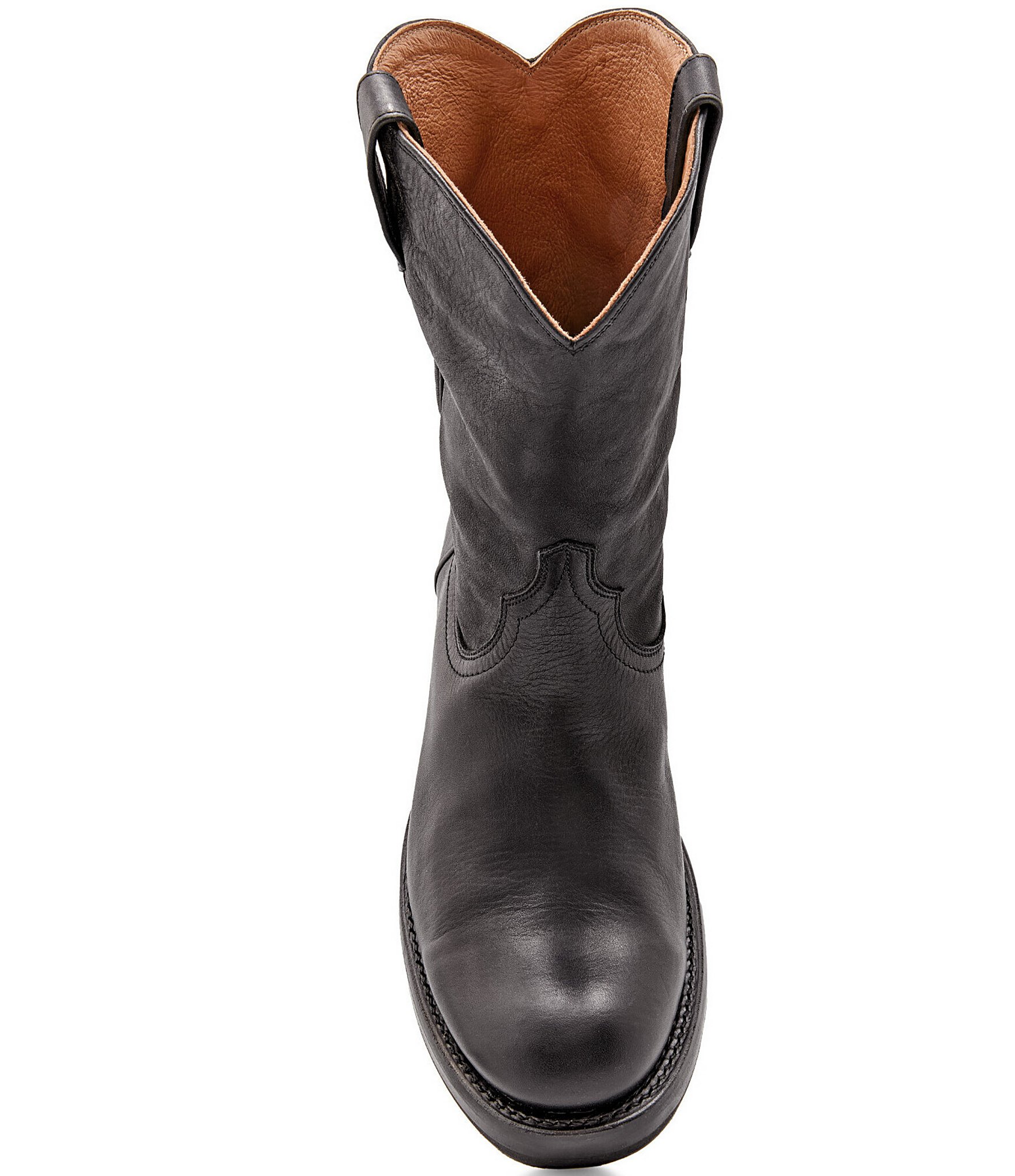 Frye Men's Duke Western Roper Leather Boots