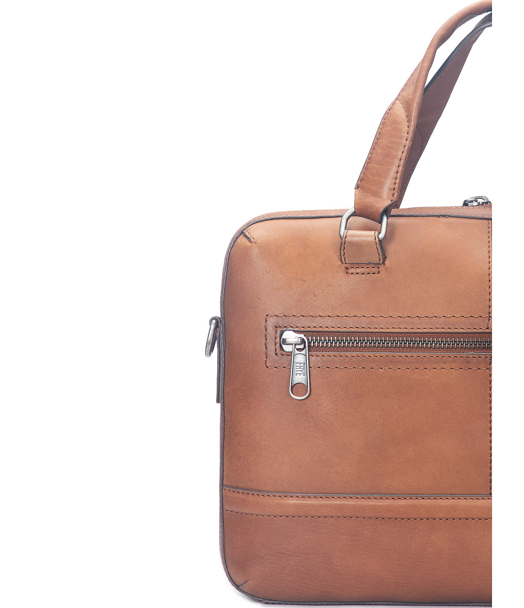 Frye Nash Leather Briefcase