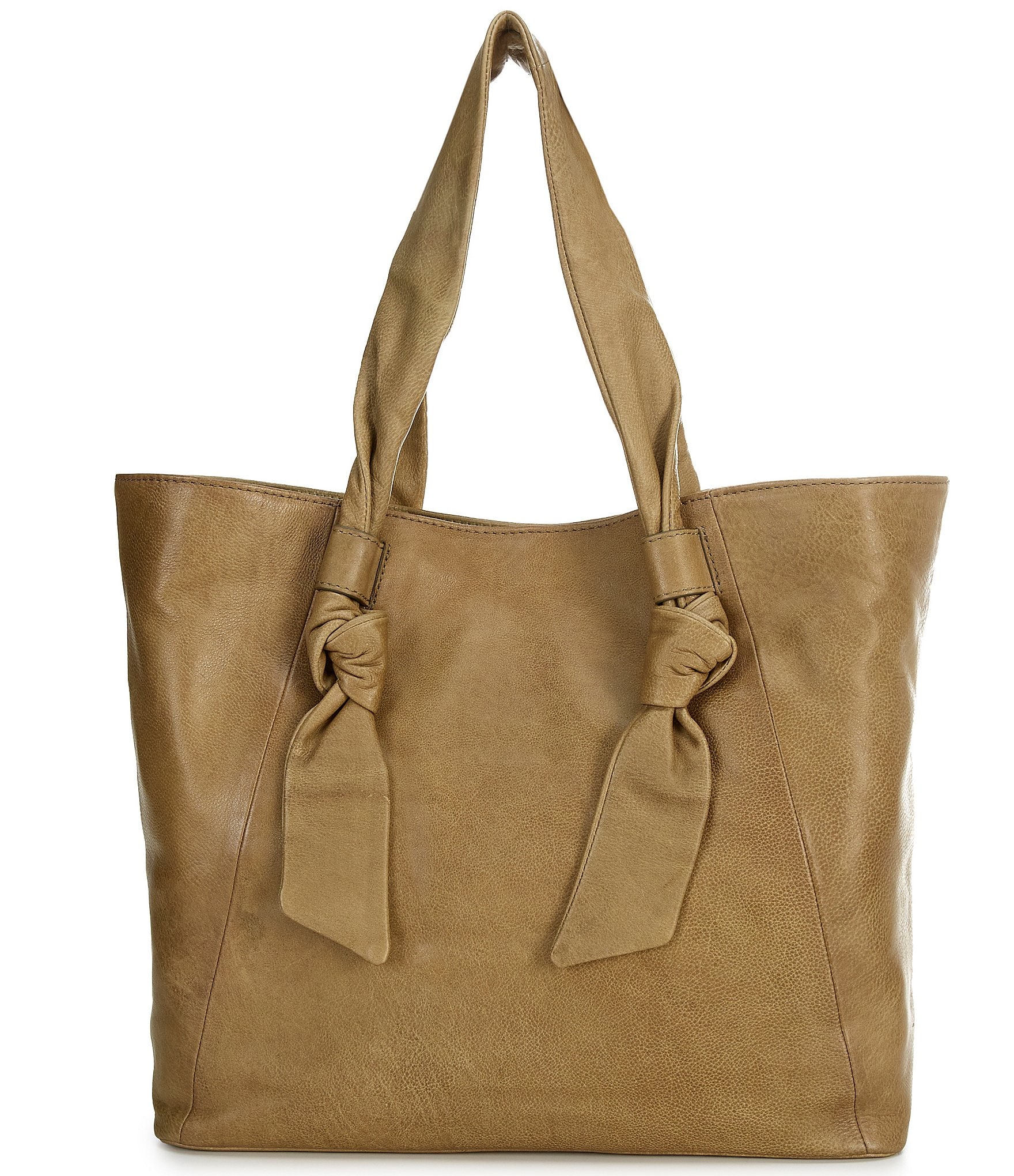 Frye Nora Knotted Leather Tote Bag