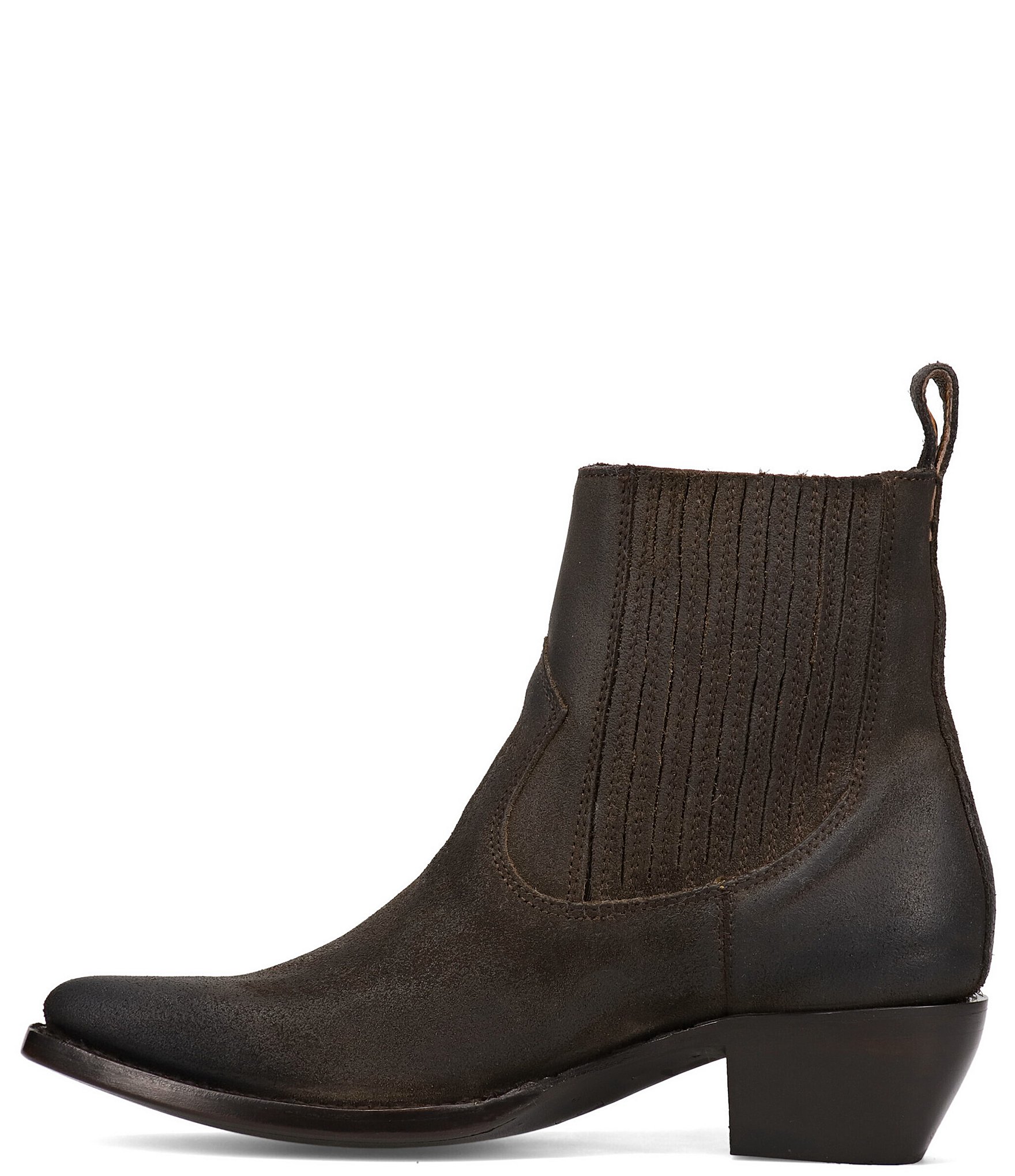 Frye Sacha Chelsea Suede Booties