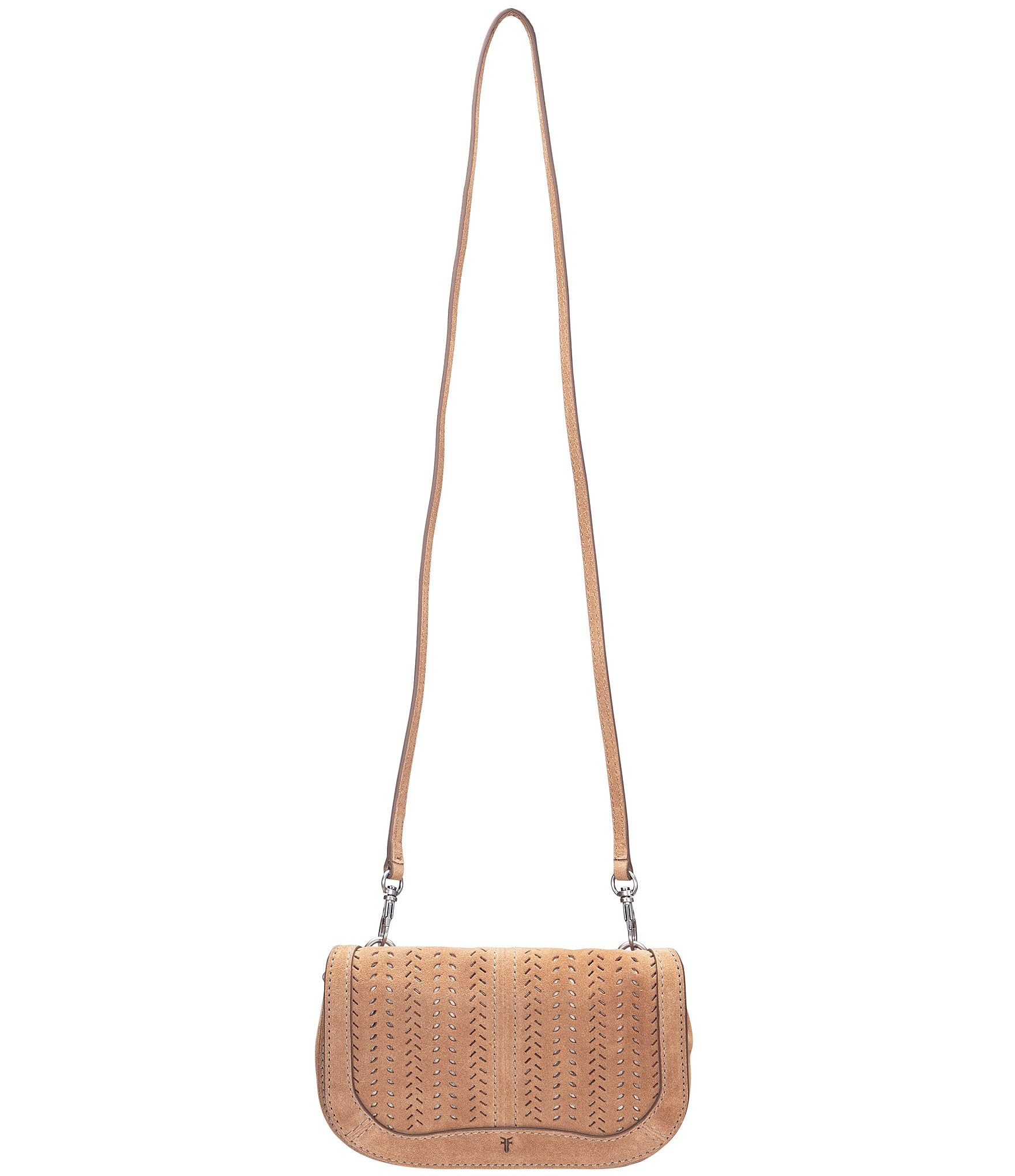 Frye Stella Suede Wallet Crossbody Bag