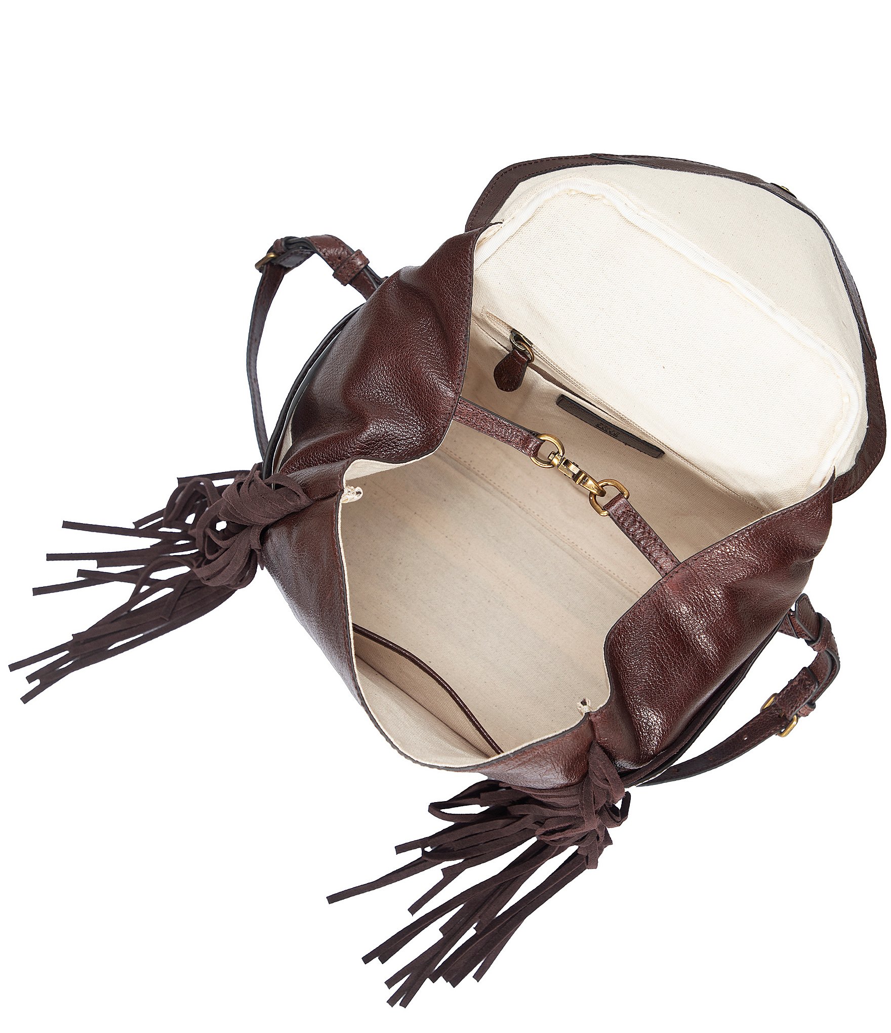 Frye Willow Fringe Backpack