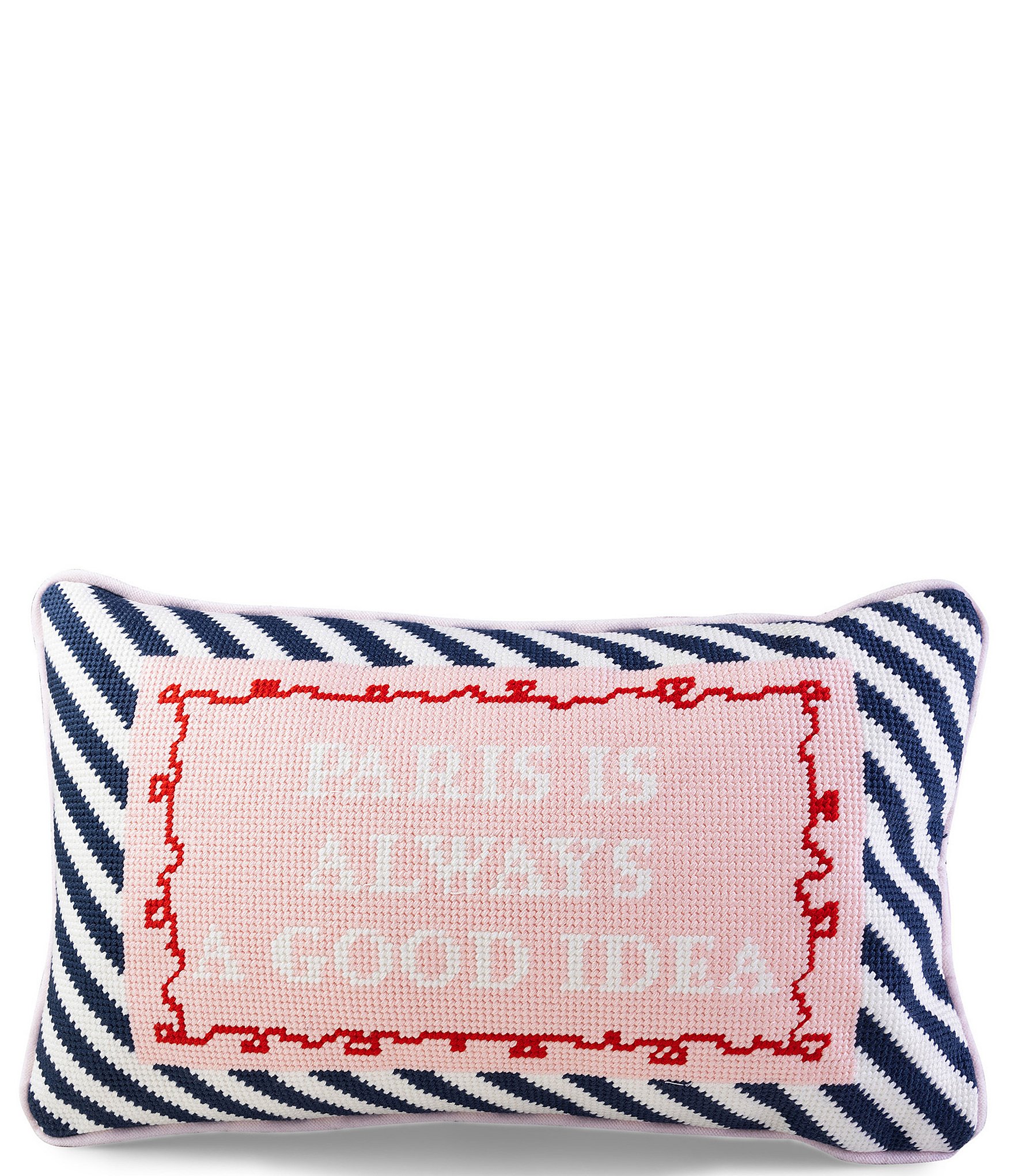 Furbish Paris Needlepoint Pillow