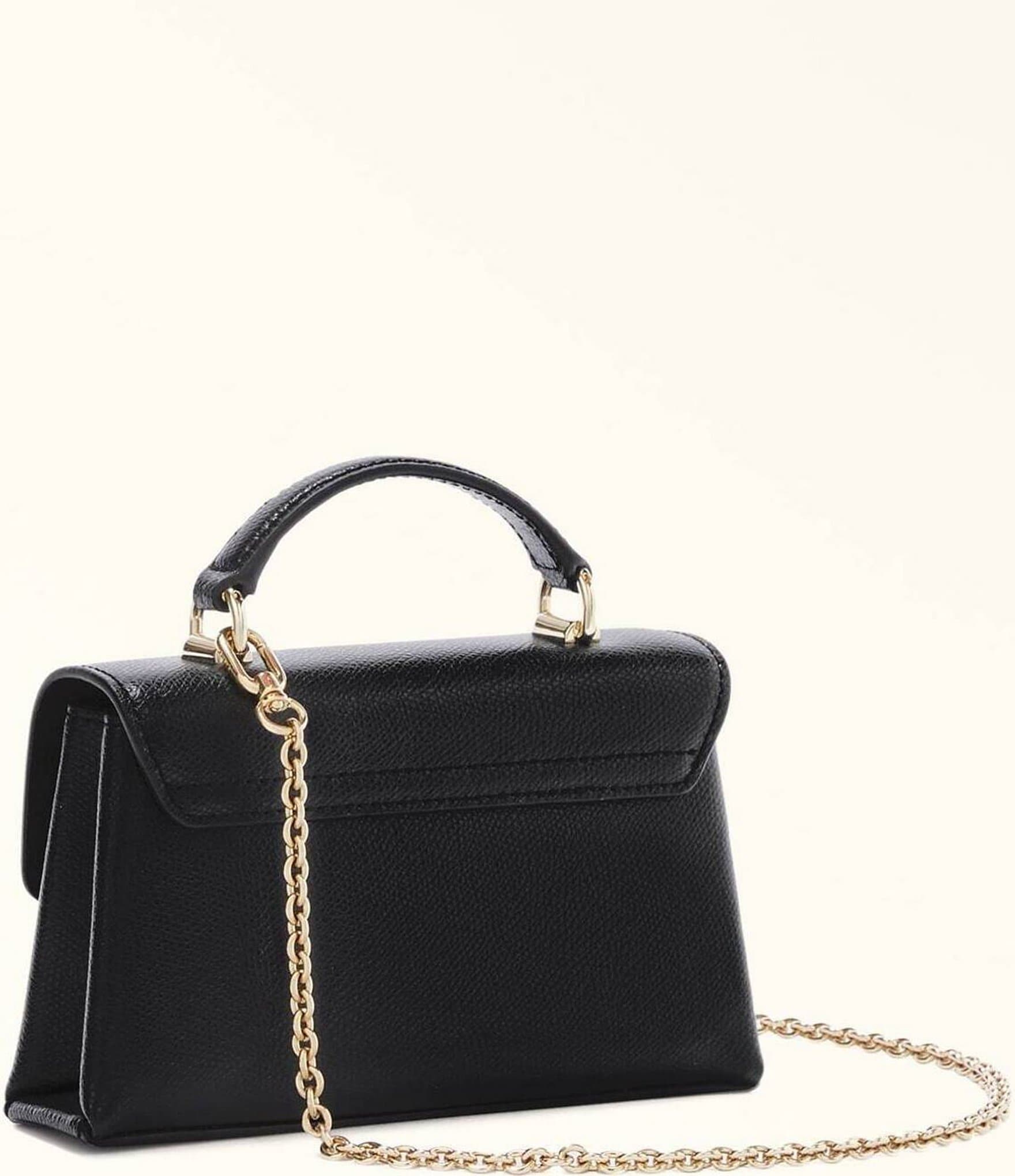 Furla 1927 Mini Leather Crossbody Bag