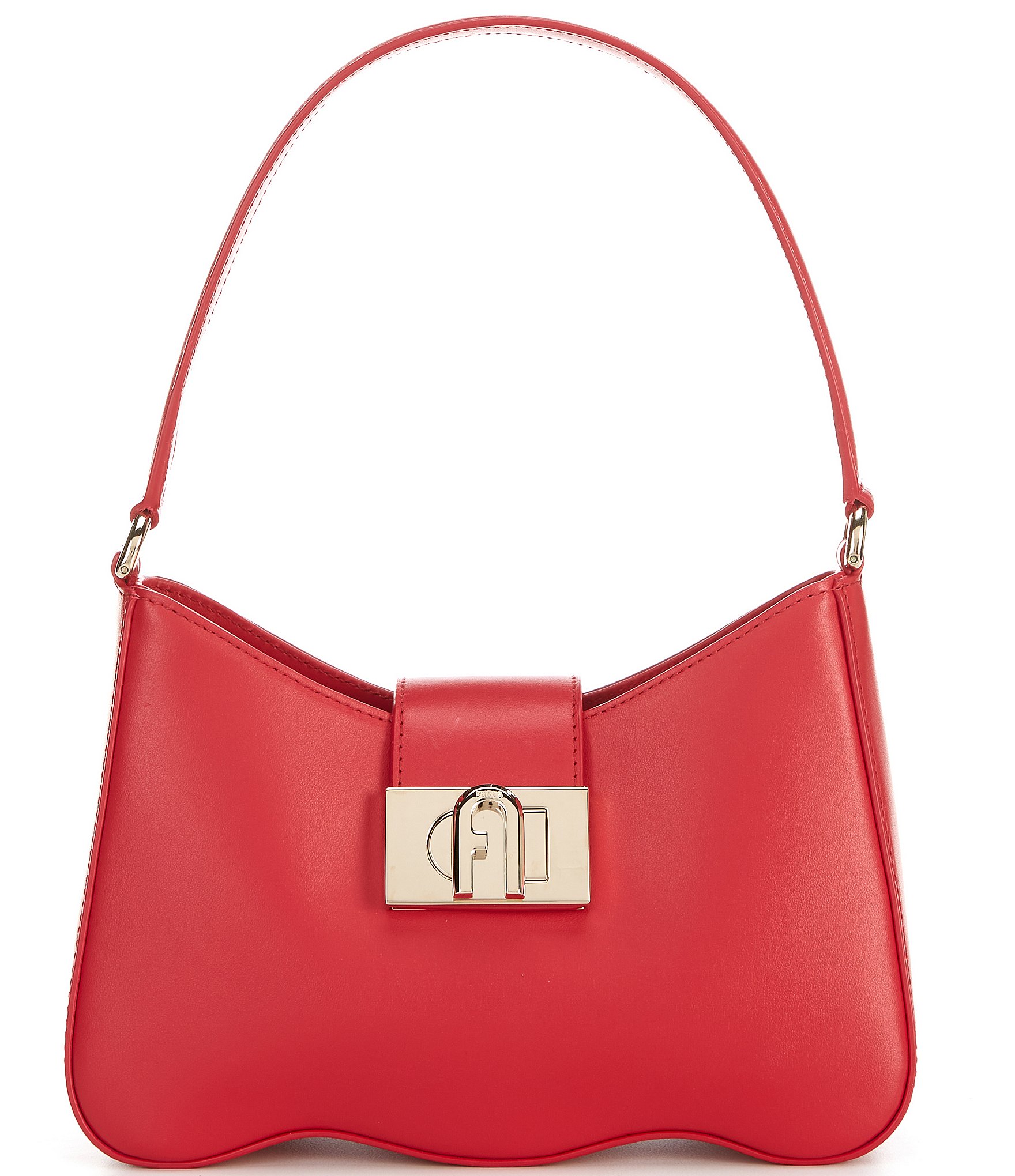 Furla 1927 Wave Leather Shoulder Bag | Dillard's