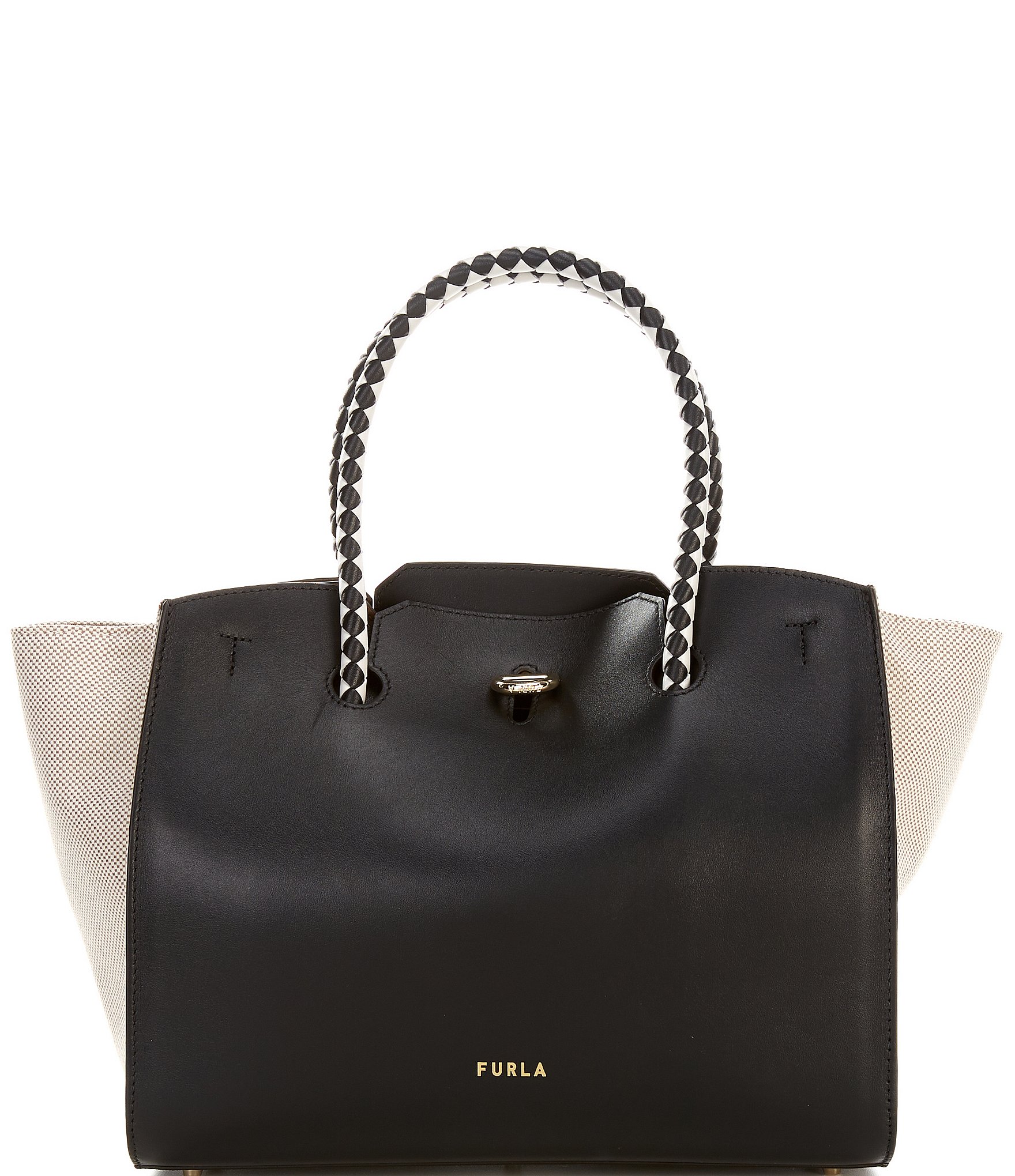 Furla Genesi Colorblock Tote Bag