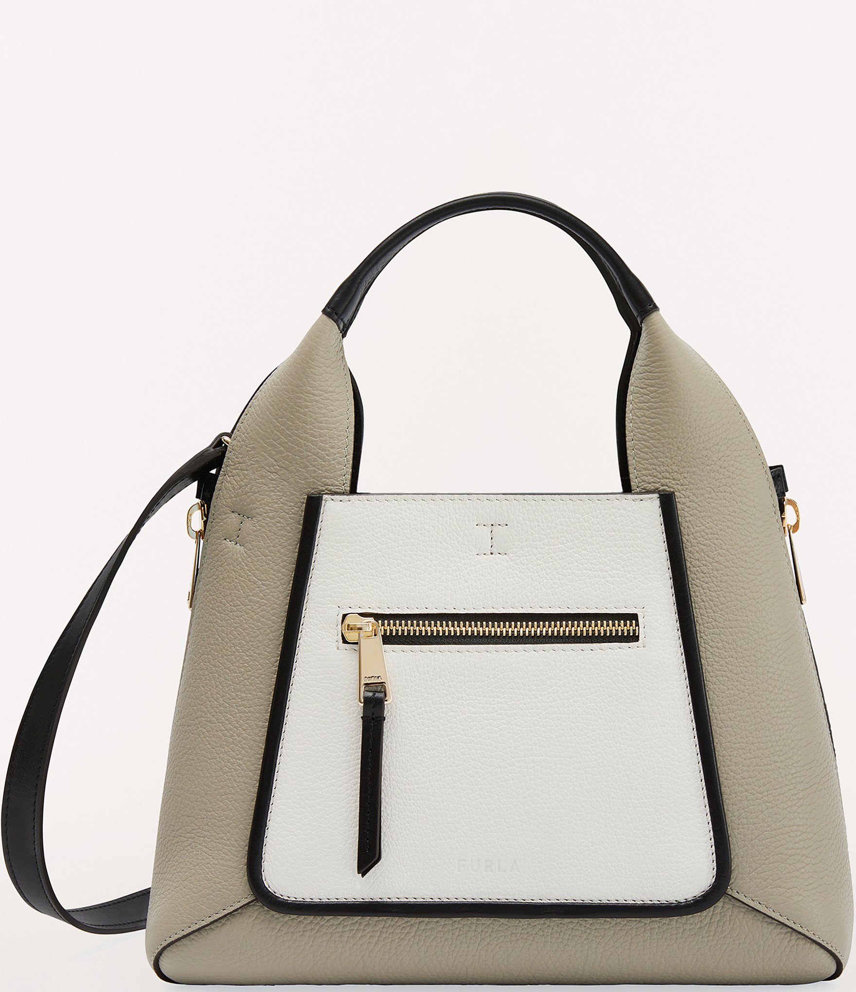 Furla Gilda Medium Colorblock Leather Tote Bag | Dillard's