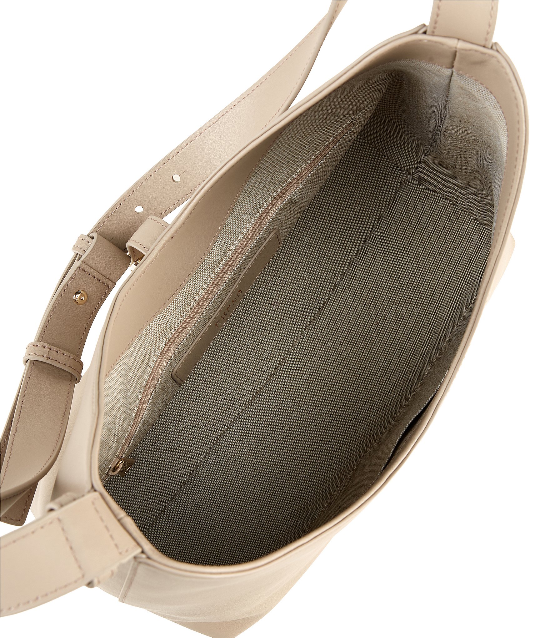 Furla Goccia Medium Leather Hobo Shoulder Bag