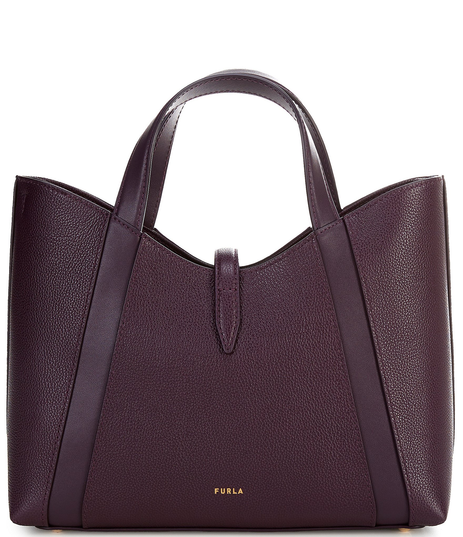 Furla Goccia Small Textured Satchel Handle Bag