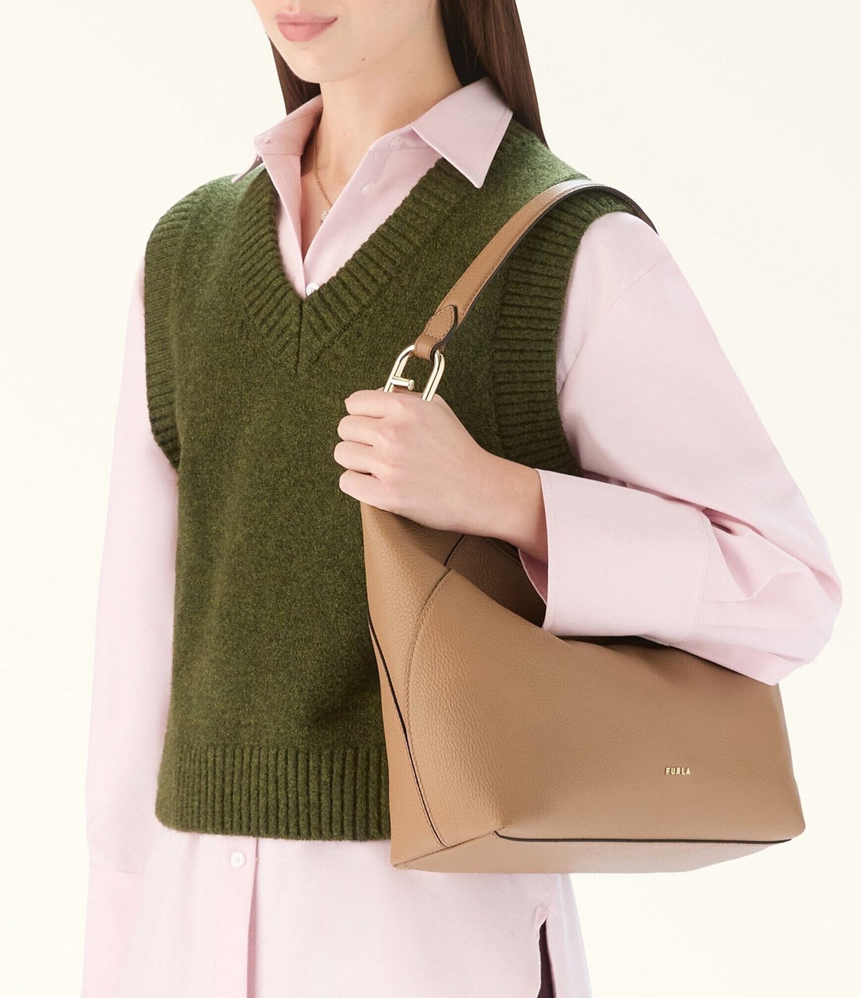 Furla Lara Medium Hobo Tote Bag