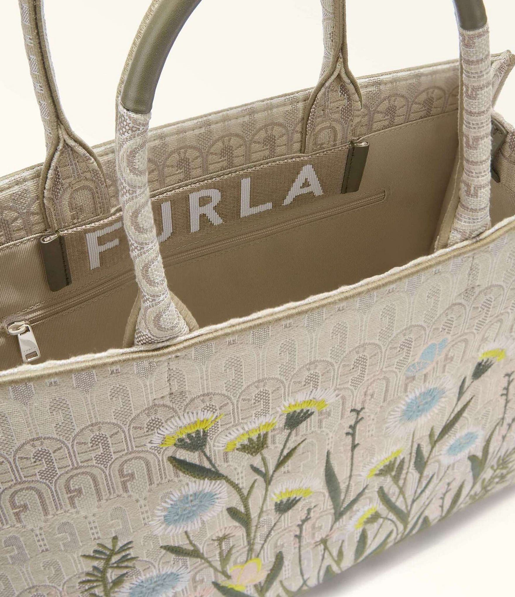 Furla Floral Large Opportunity Tote Bag