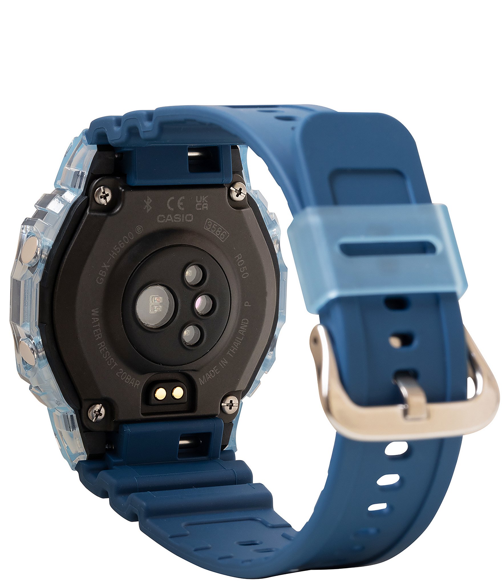 G-Shock Men's Digital Heart & Step Tracker Resin Strap Watch