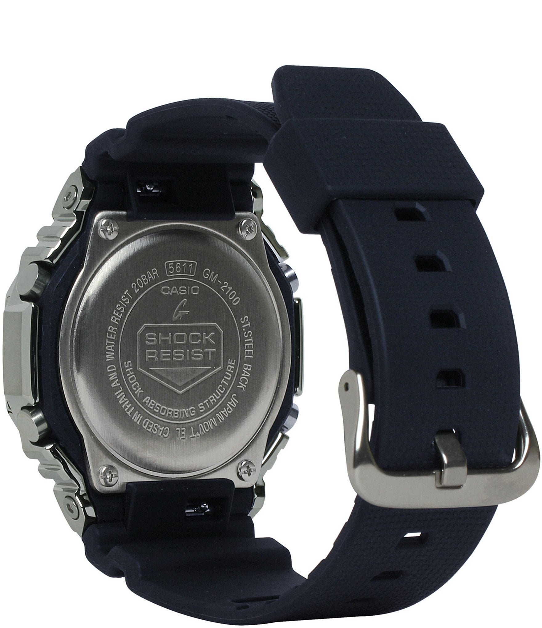 G-Shock Men's Ana Digi Black Resin Band Shock Resistant Watch