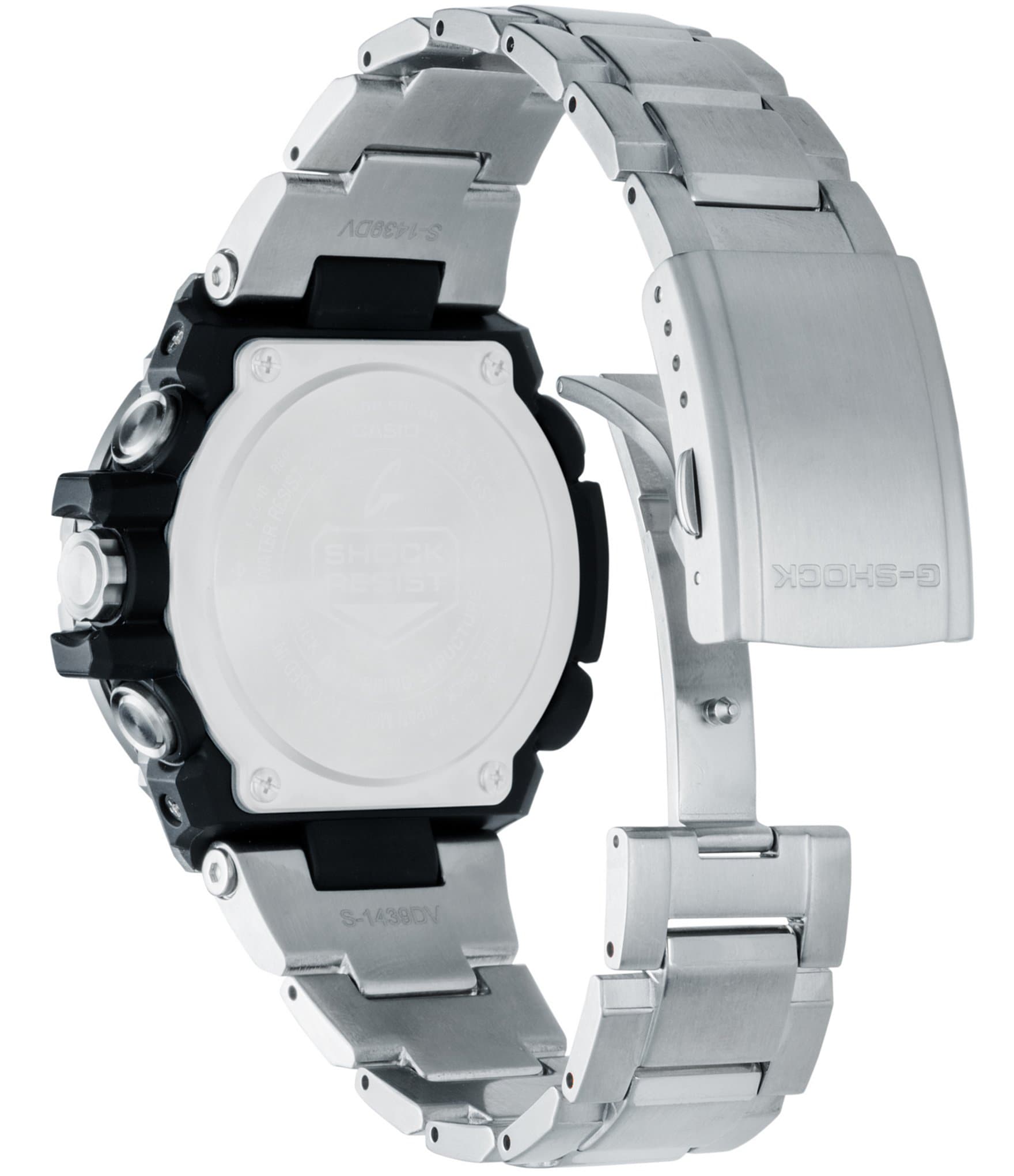 G-Shock G Steel Silver Ana Digi Watch