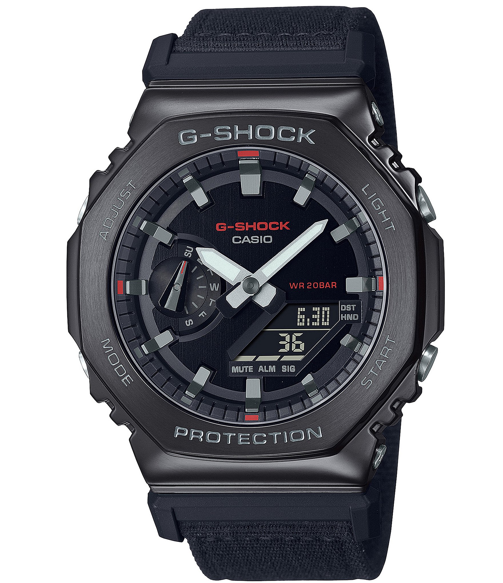 G-Shock Men's Ana-Digi Fabric Strap Watch