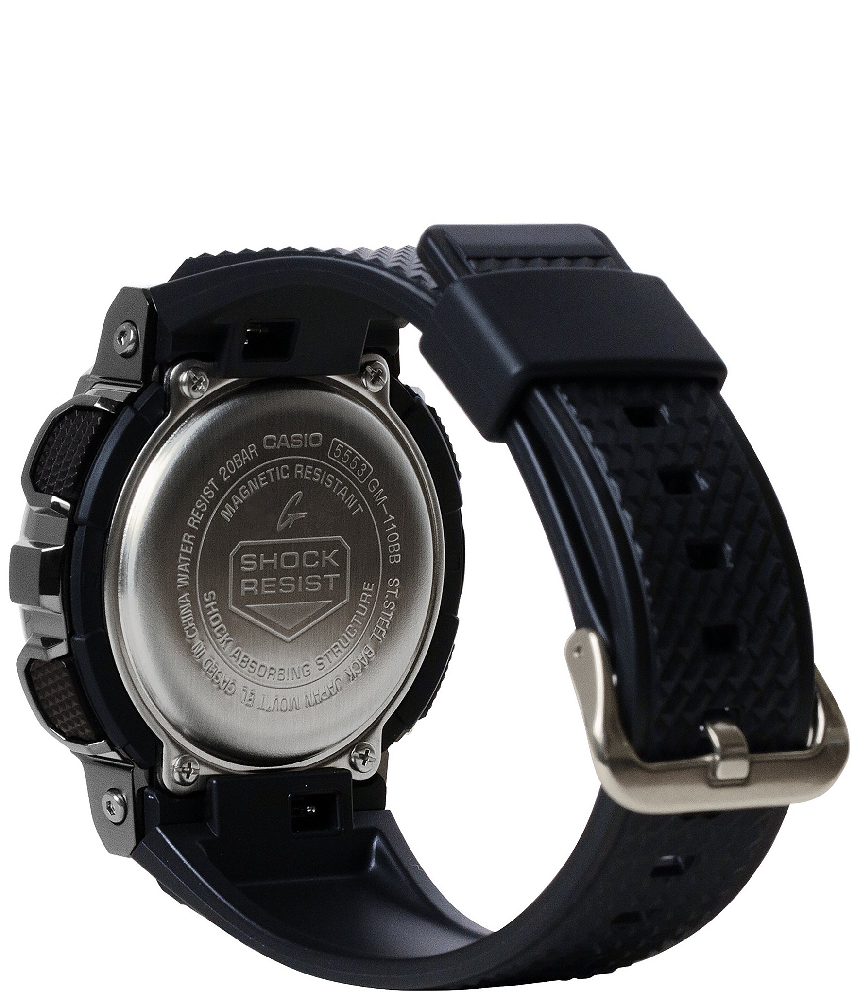 G-Shock Men's Ana-Digi Dark Grey Resin Strap Digital Analog Watch