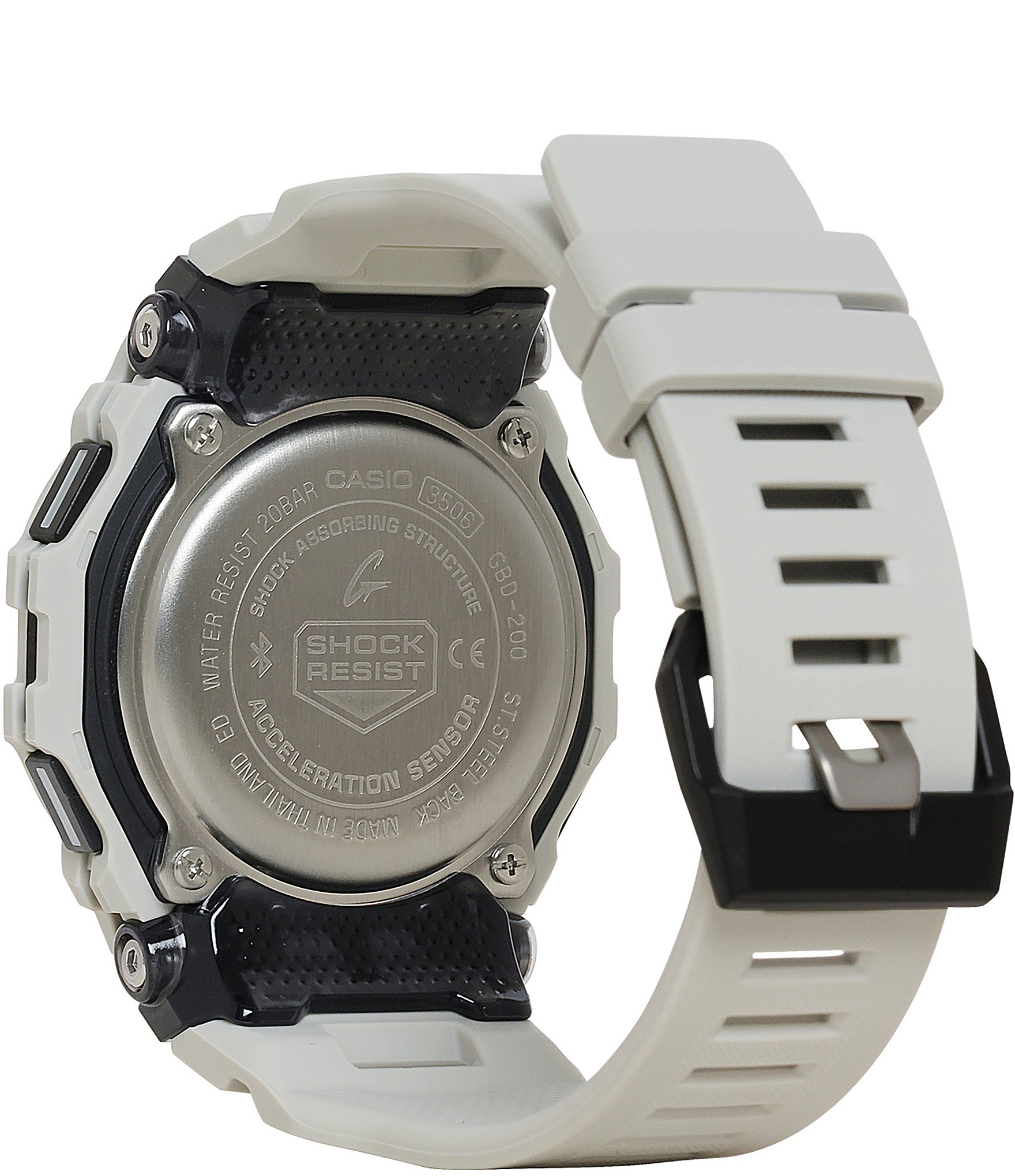 G-Shock Men's Ana-Digi Shock Resistant Square Resin Strap Watch