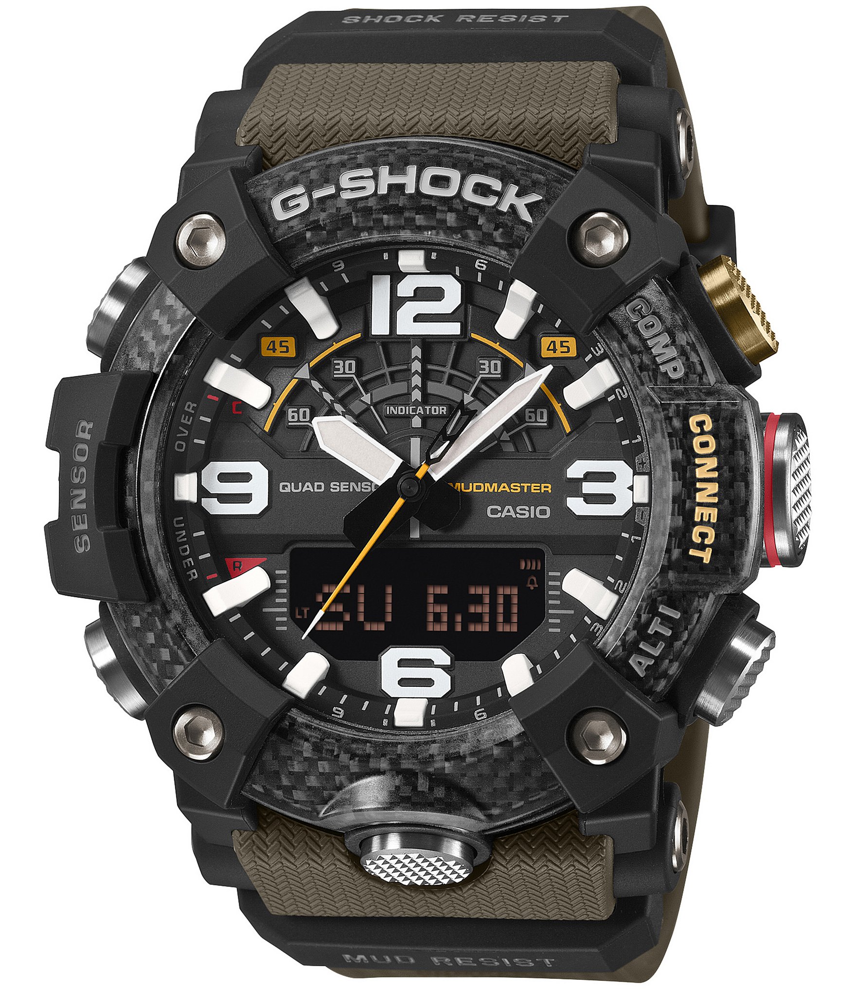 G-Shock Men's Mudmaster Ana-Digi Resin Strap Watch
