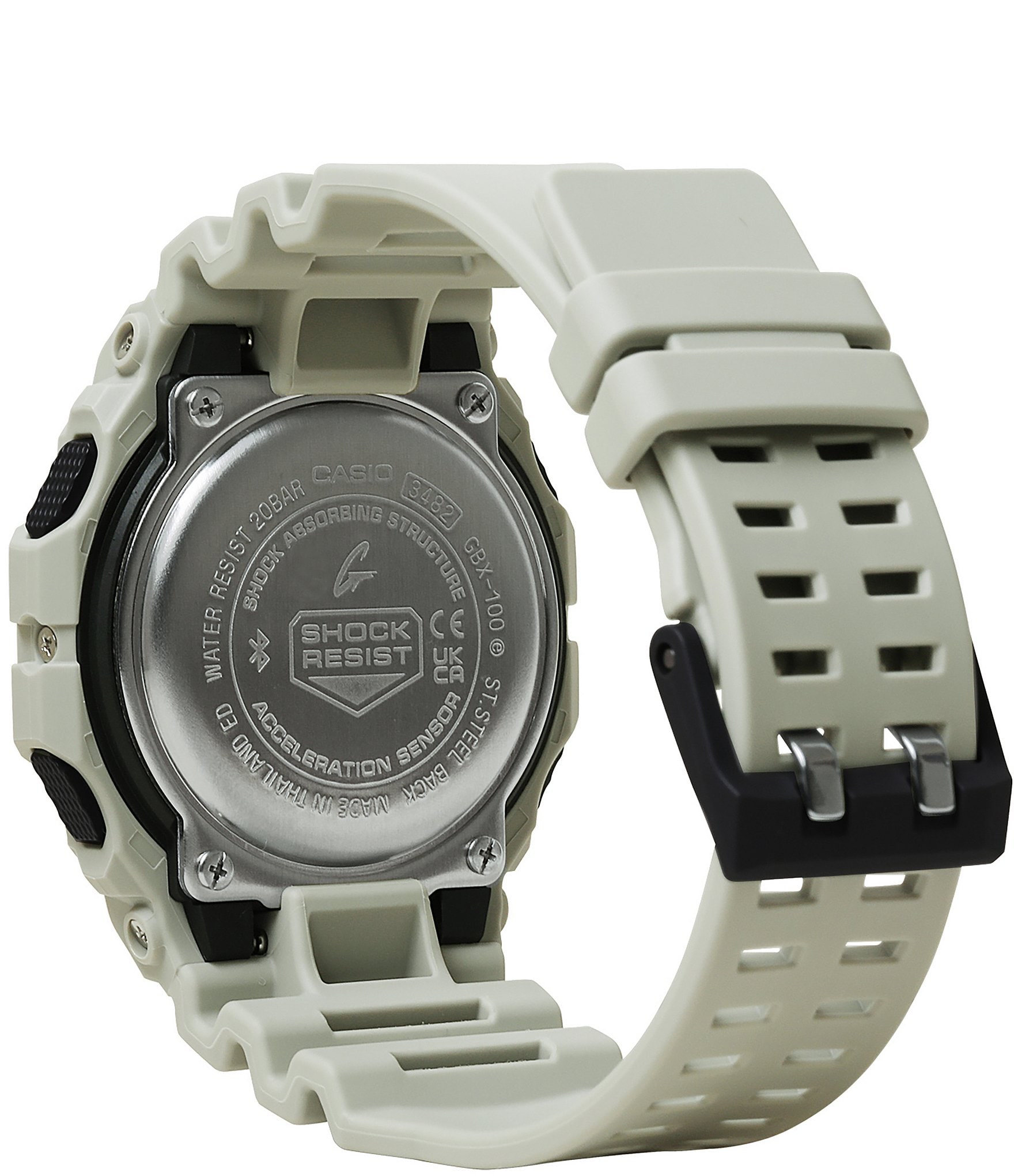 G-Shock Men's Tidegraph Digital Beige Resin Strap Watch