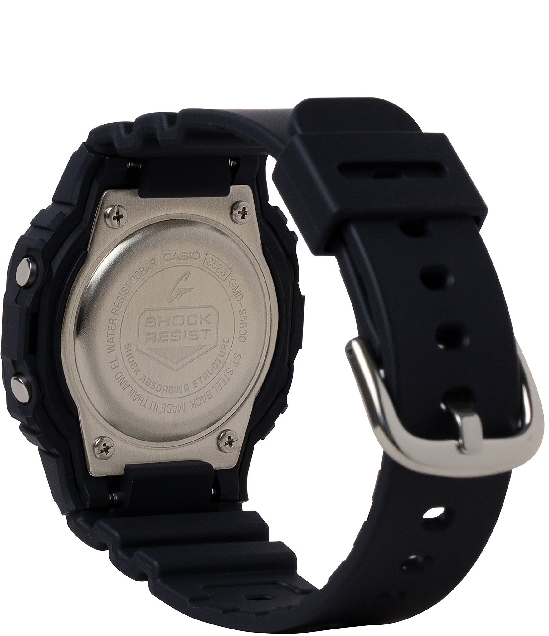 G-Shock Unisex Digital Black Resin Strap Watch