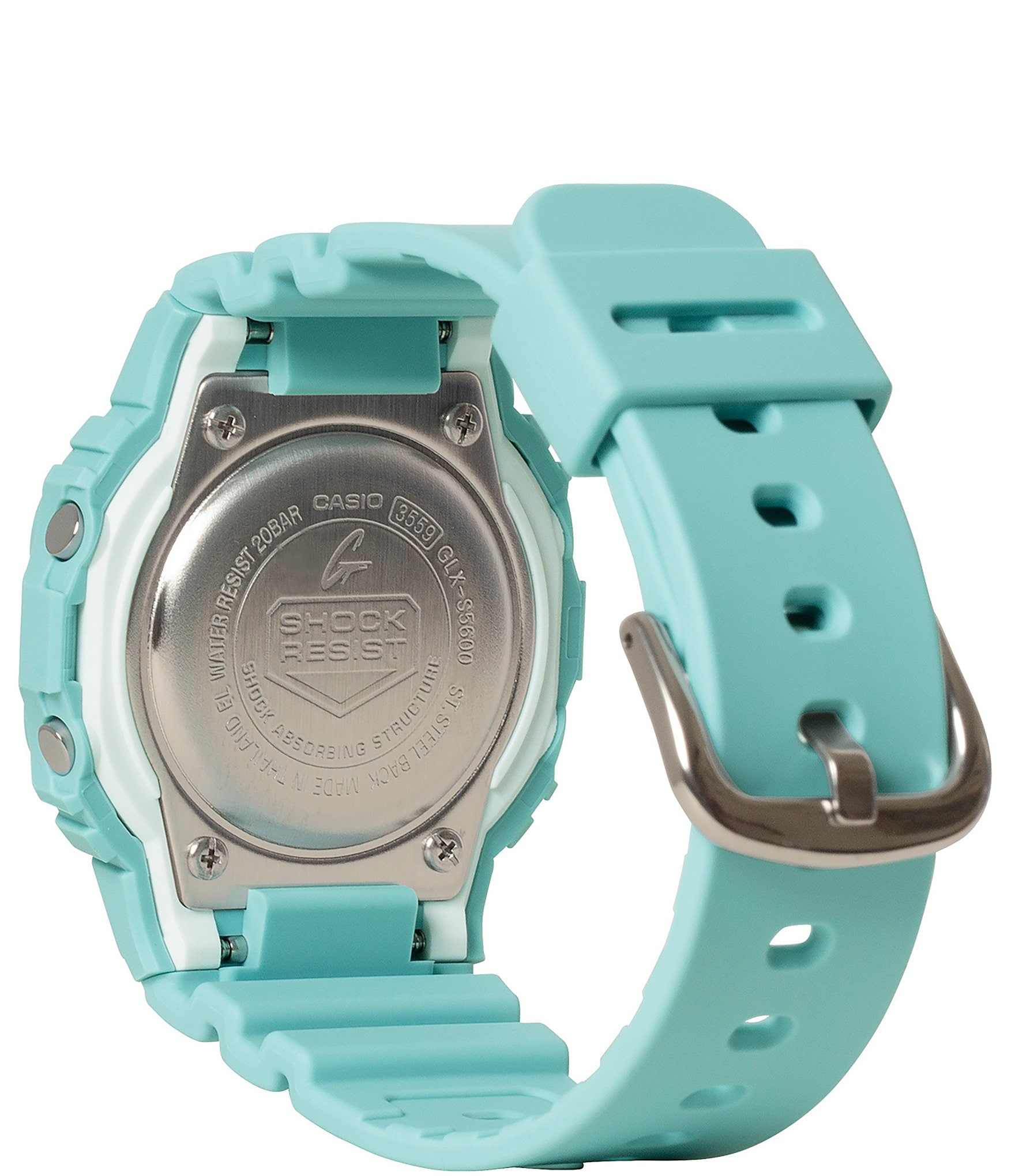 G-Shock Unisex Tidegraph Digital Aqua Resin Strap Watch