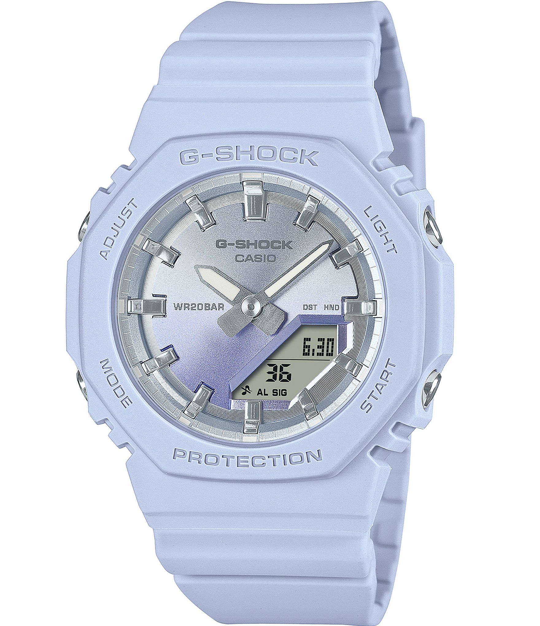 G-Shock Women's Metallic Face Ana-Digi Resin Strap Watch