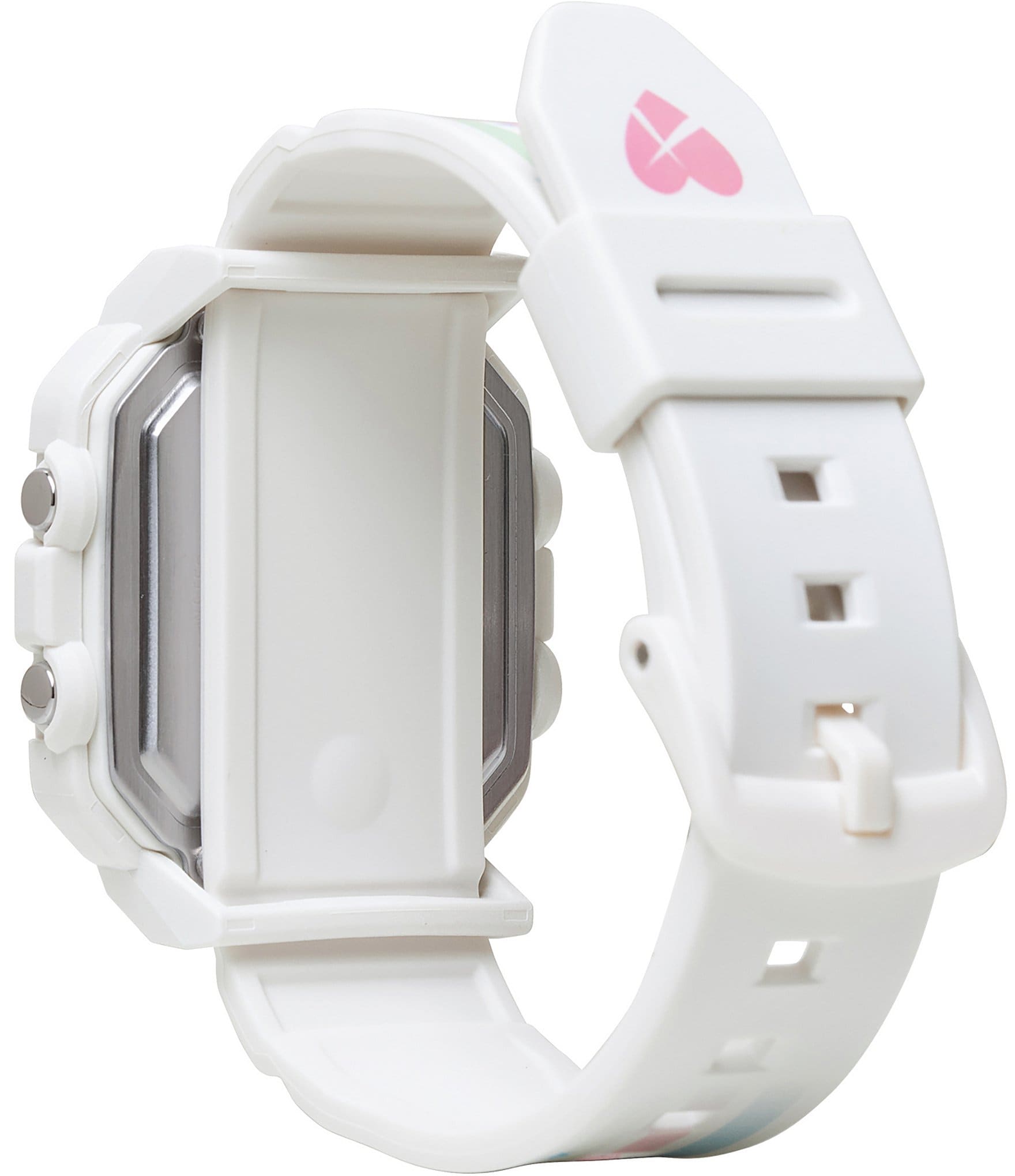 G-Shock Women's Powerpuff Digital White Resin Strap Watch