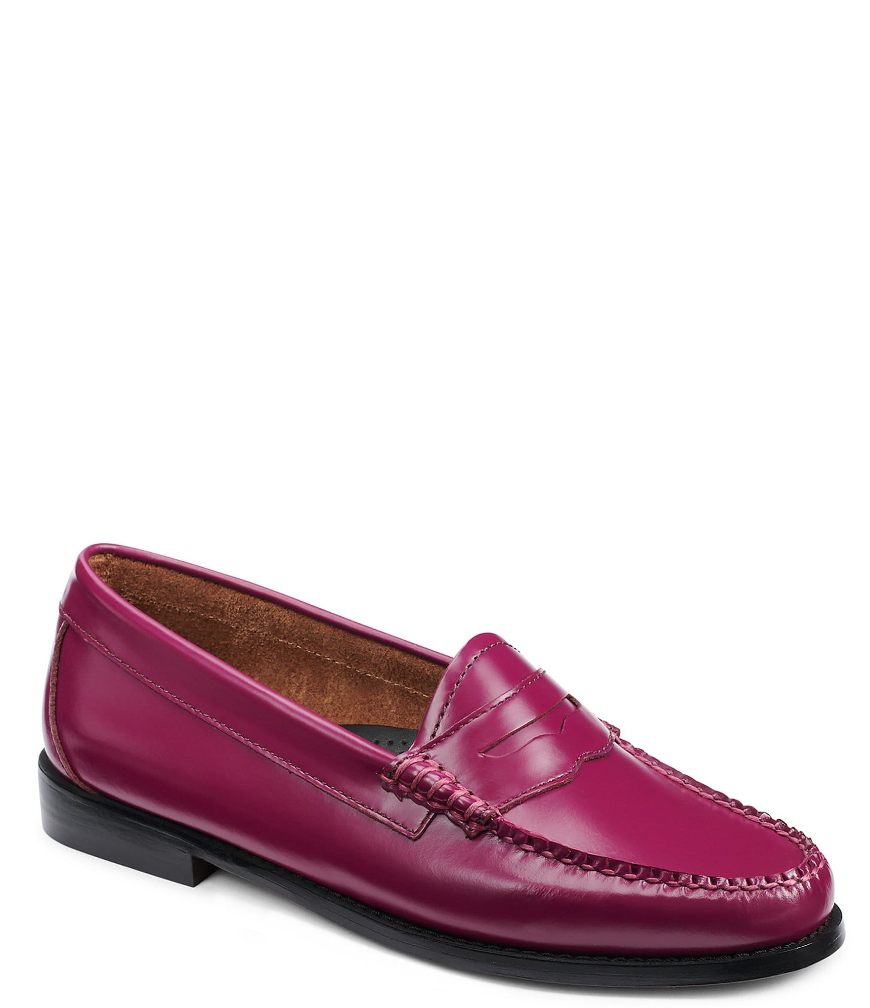 G.H. Women's Candy Weejun Leather Penny Loafers