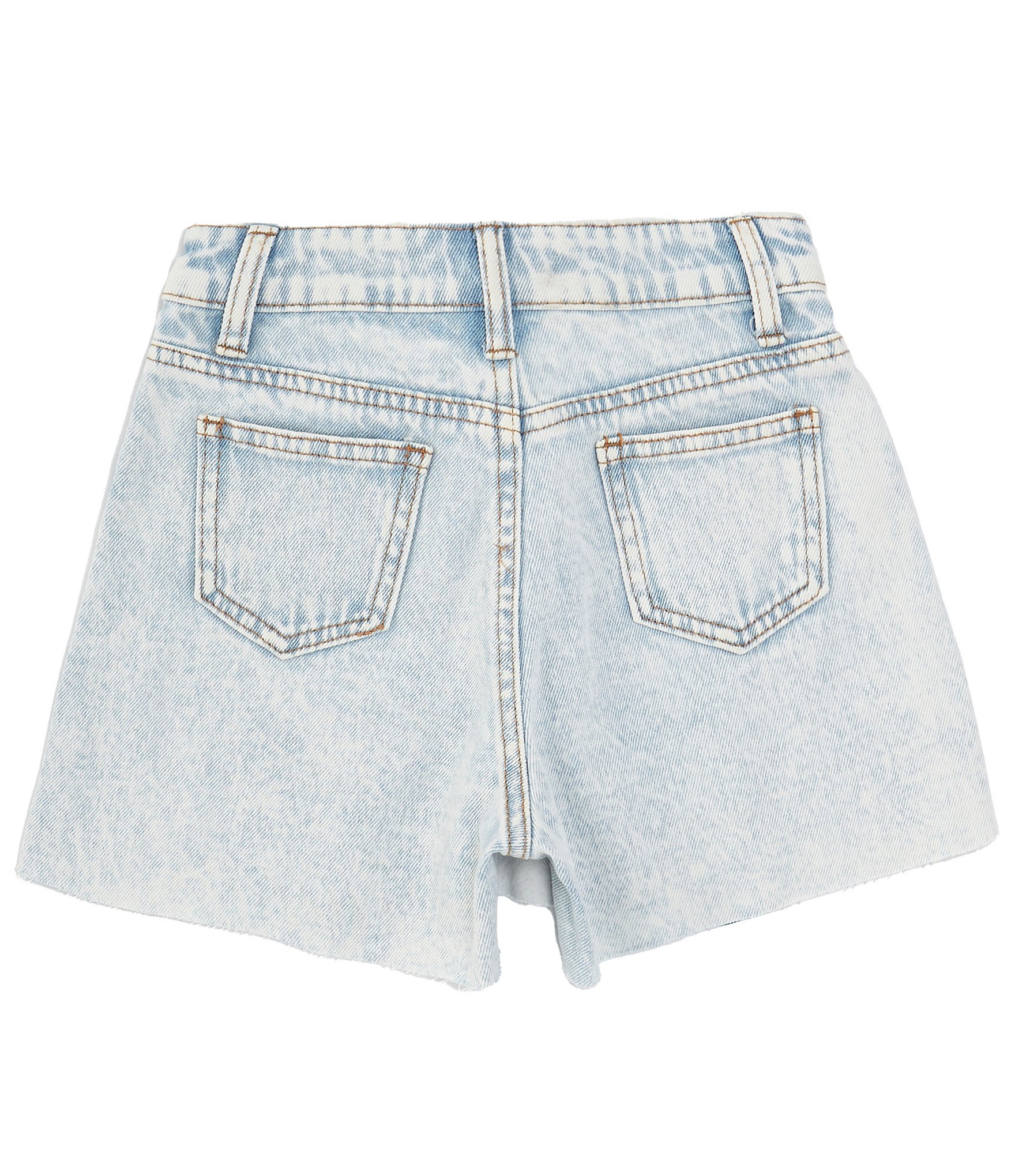 GB Big Girls 7-16 Asymmetrical Denim Mini Skort