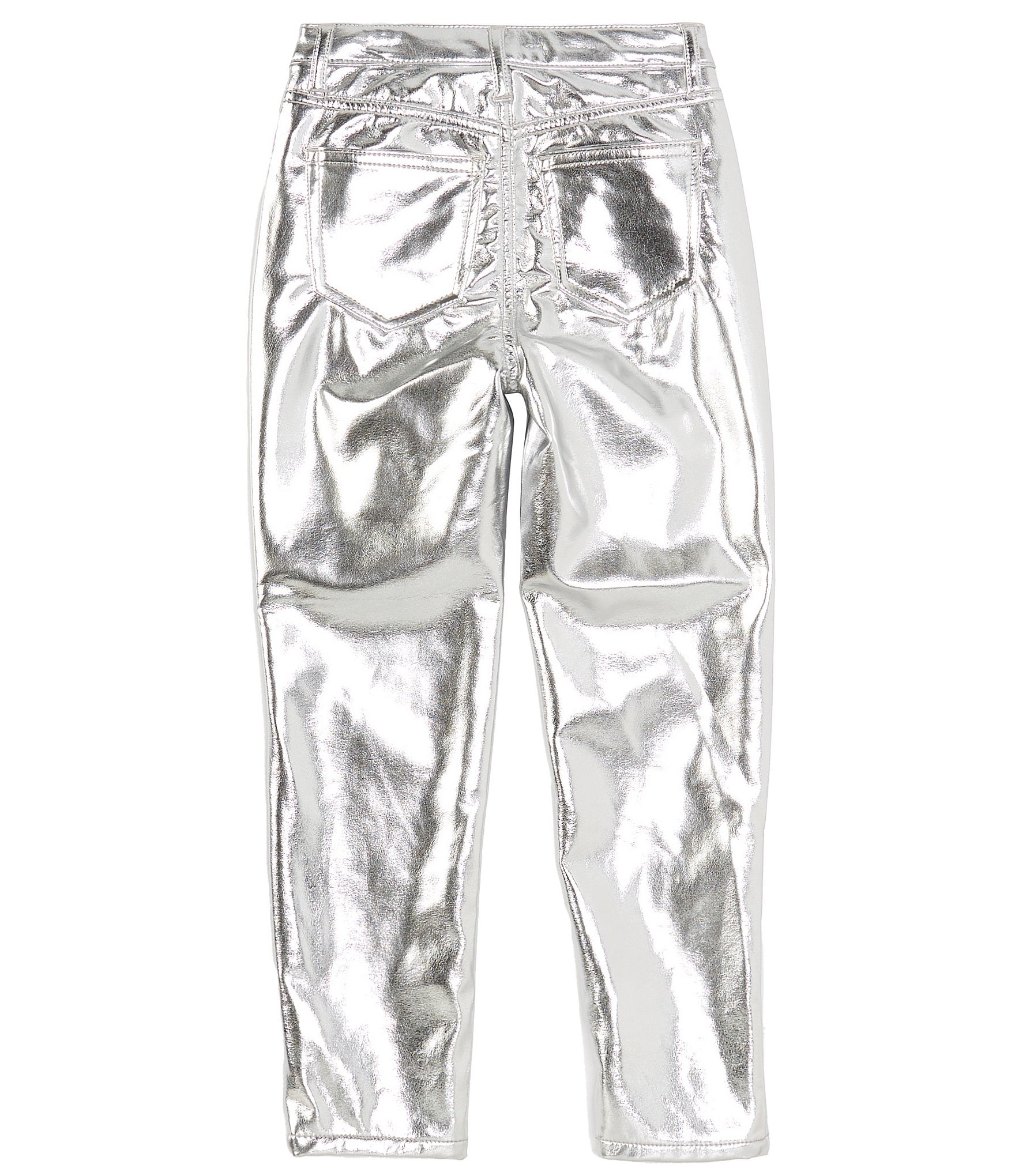 GB Big Girls 7-16 Coated Metallic Pants