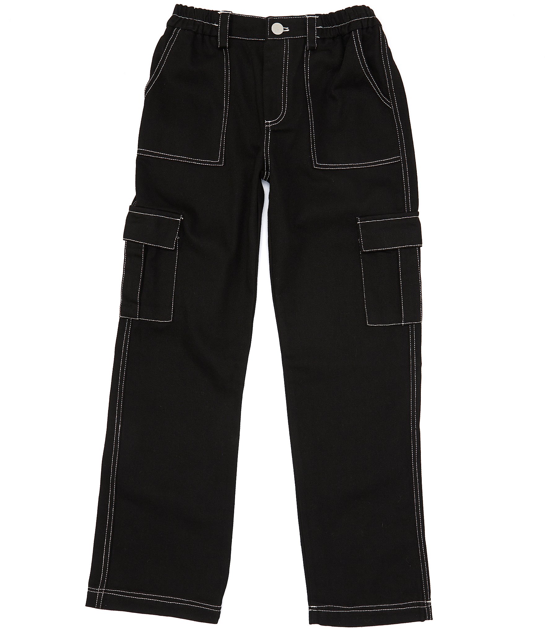 Sunisery Women Cargo Pants High Waist Straight Leg Baggy Pants E-Girls  Boyfriend Trousers Streetwear Grey L - Walmart.com