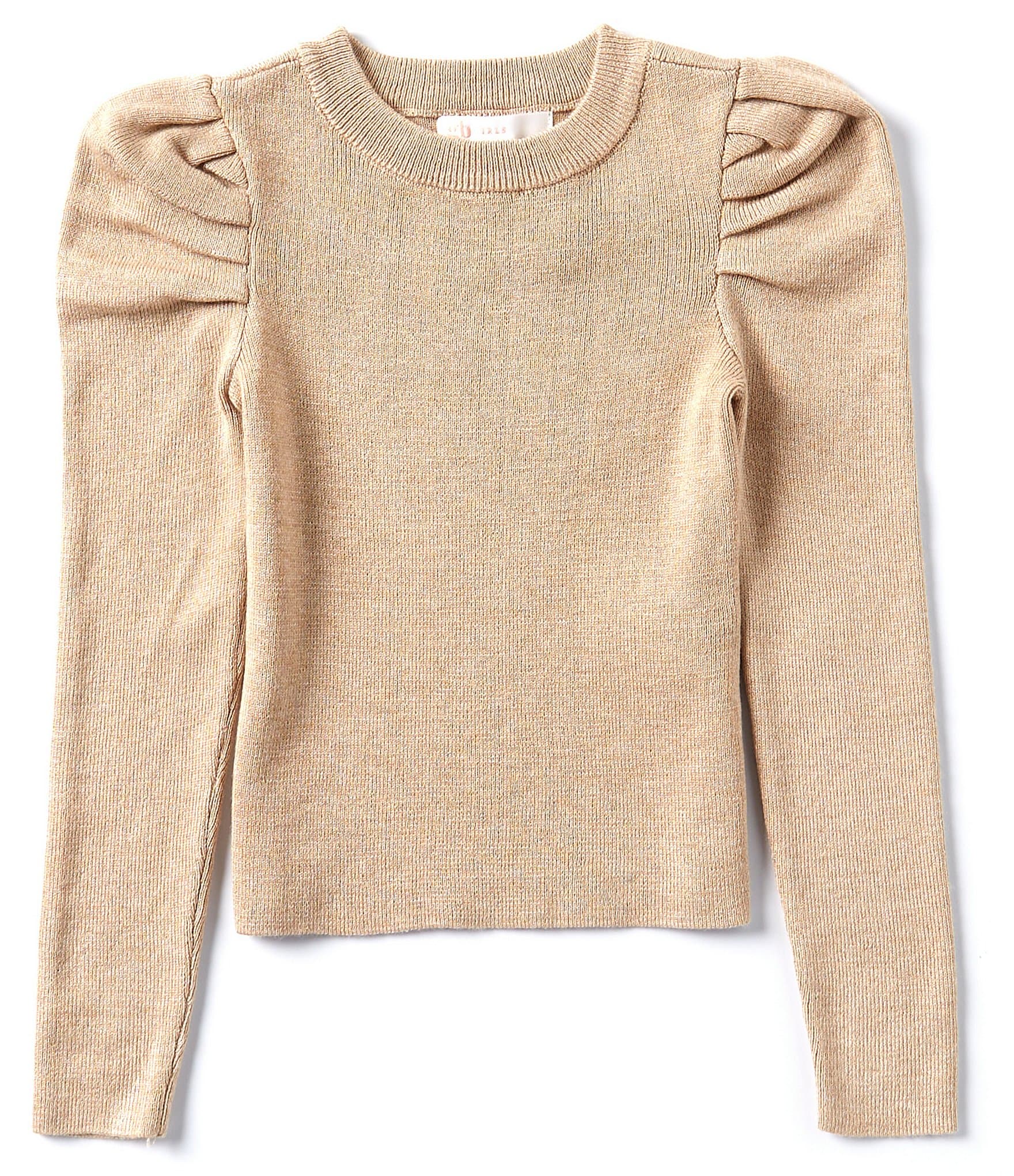 Girls tan sweater best sale