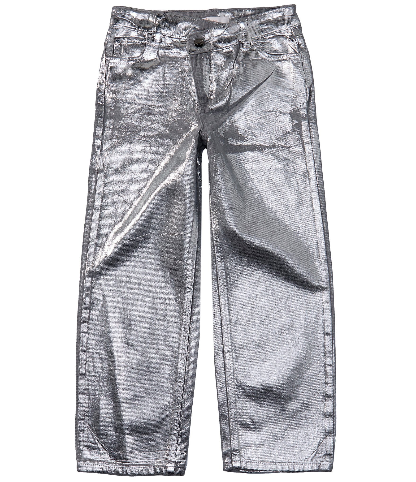 GB Big Girls 7-16 Metallic Coated Jeans