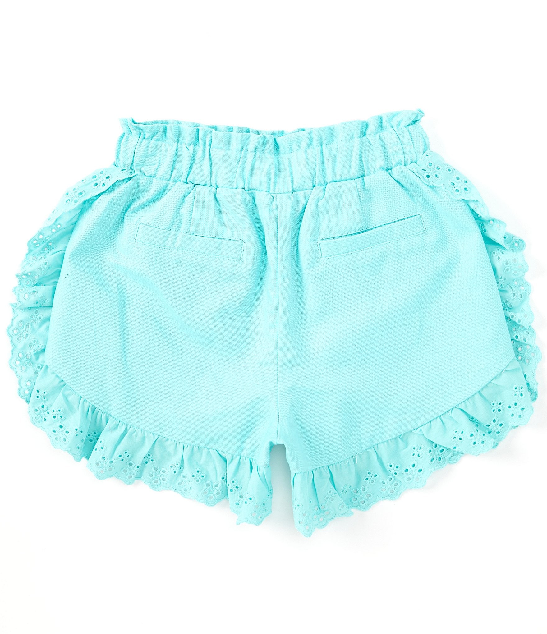 GB Big Girls 7-16 Mid Rise Eyelet Short