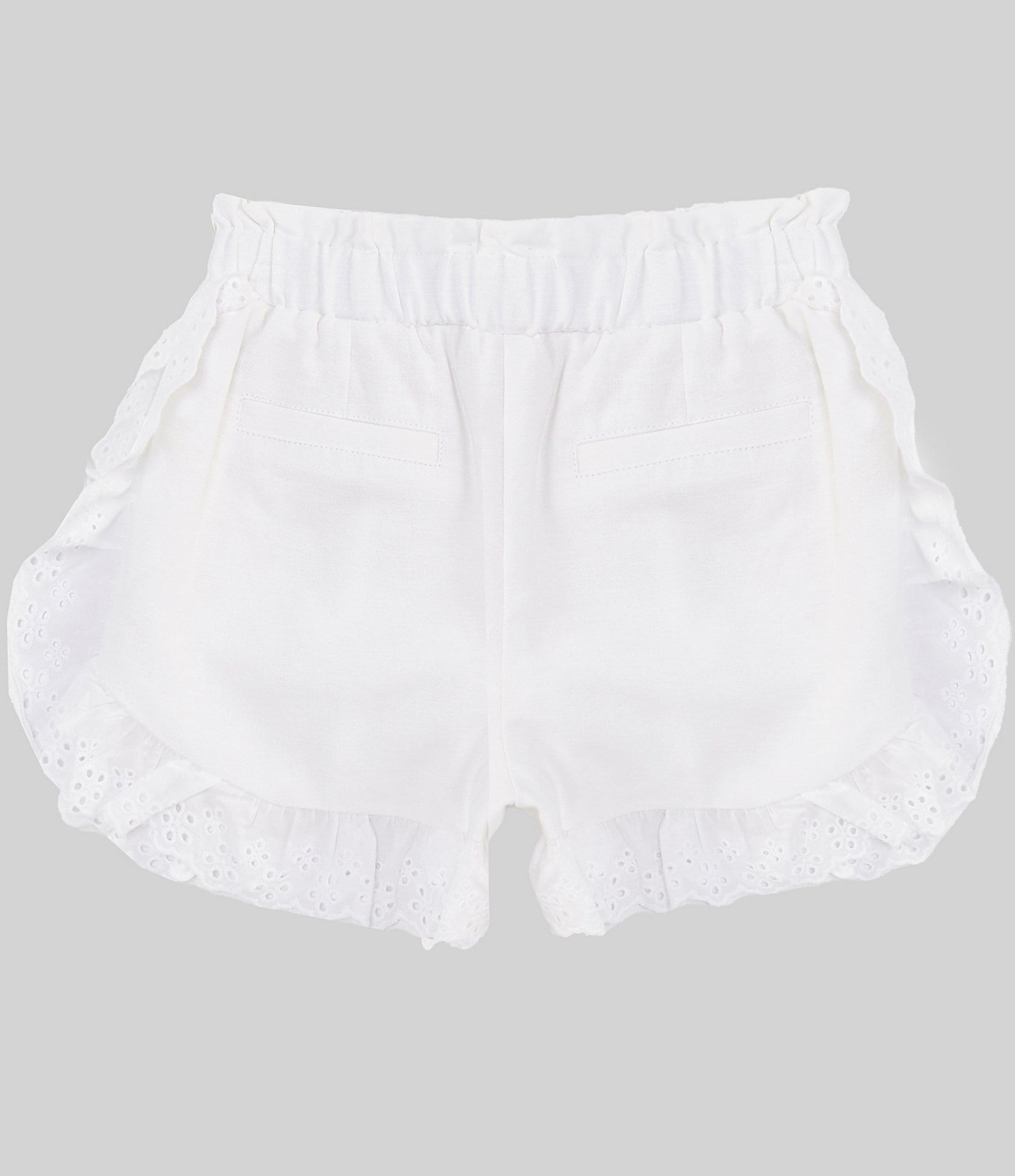 GB Big Girls 7-16 Mid Rise Eyelet Short