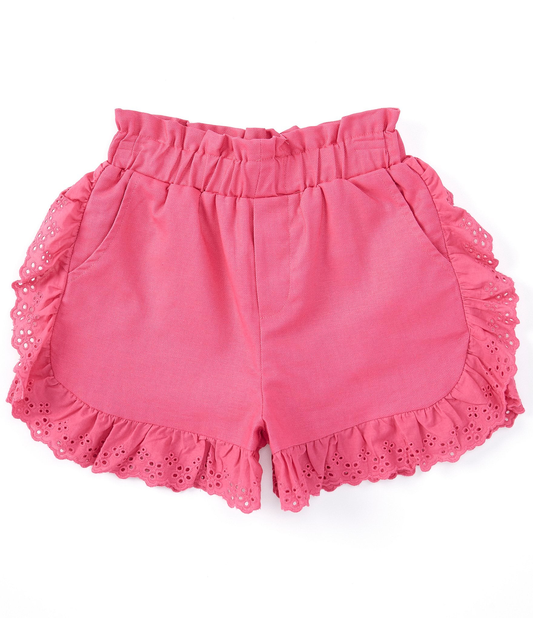 GB Big Girls 7-16 Mid Rise Eyelet Short