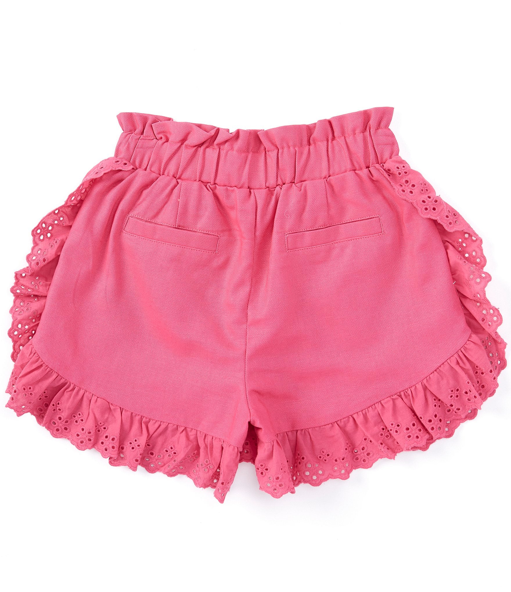 GB Big Girls 7-16 Mid Rise Eyelet Short