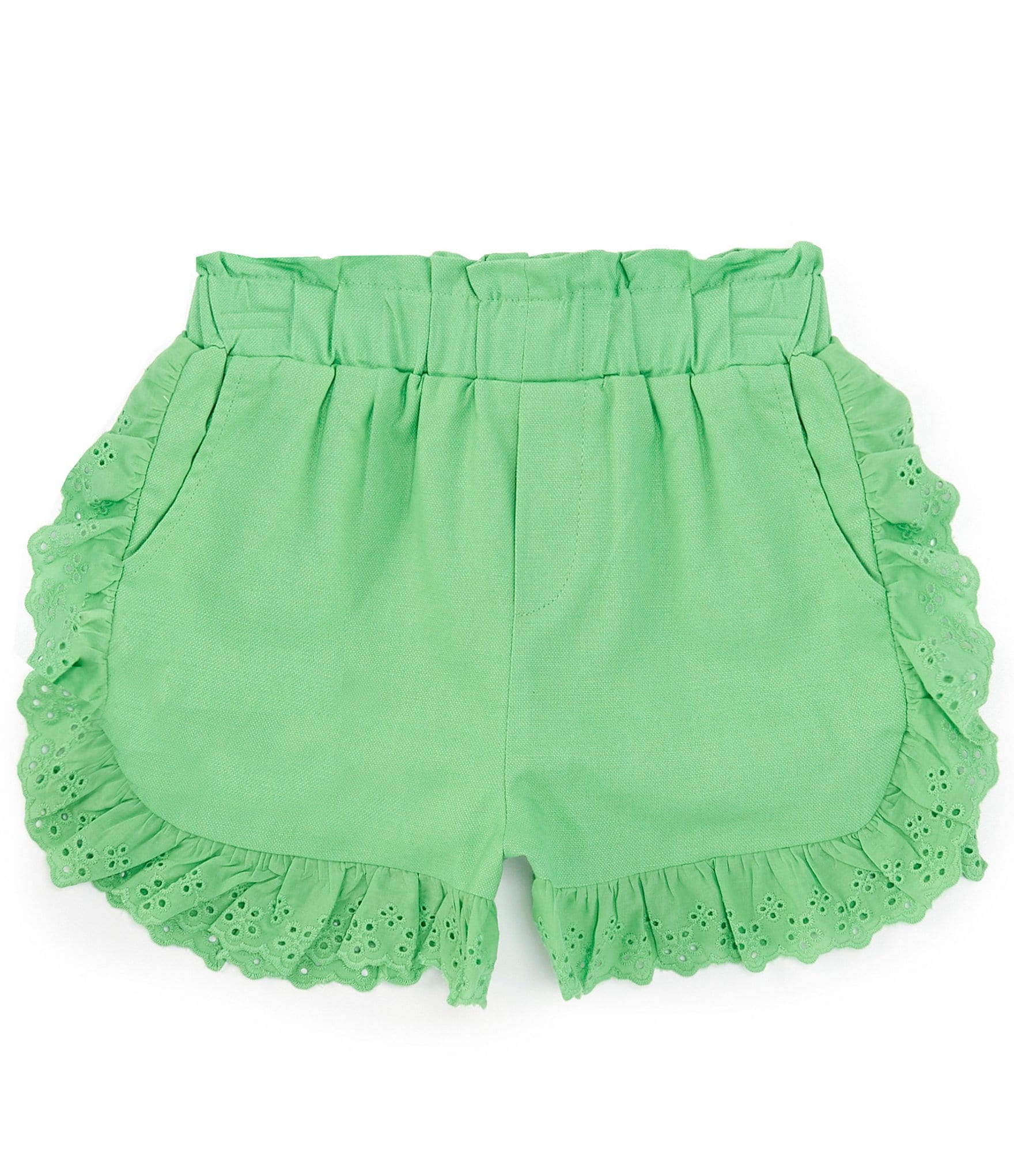 GB Big Girls 7-16 Mid Rise Eyelet Short