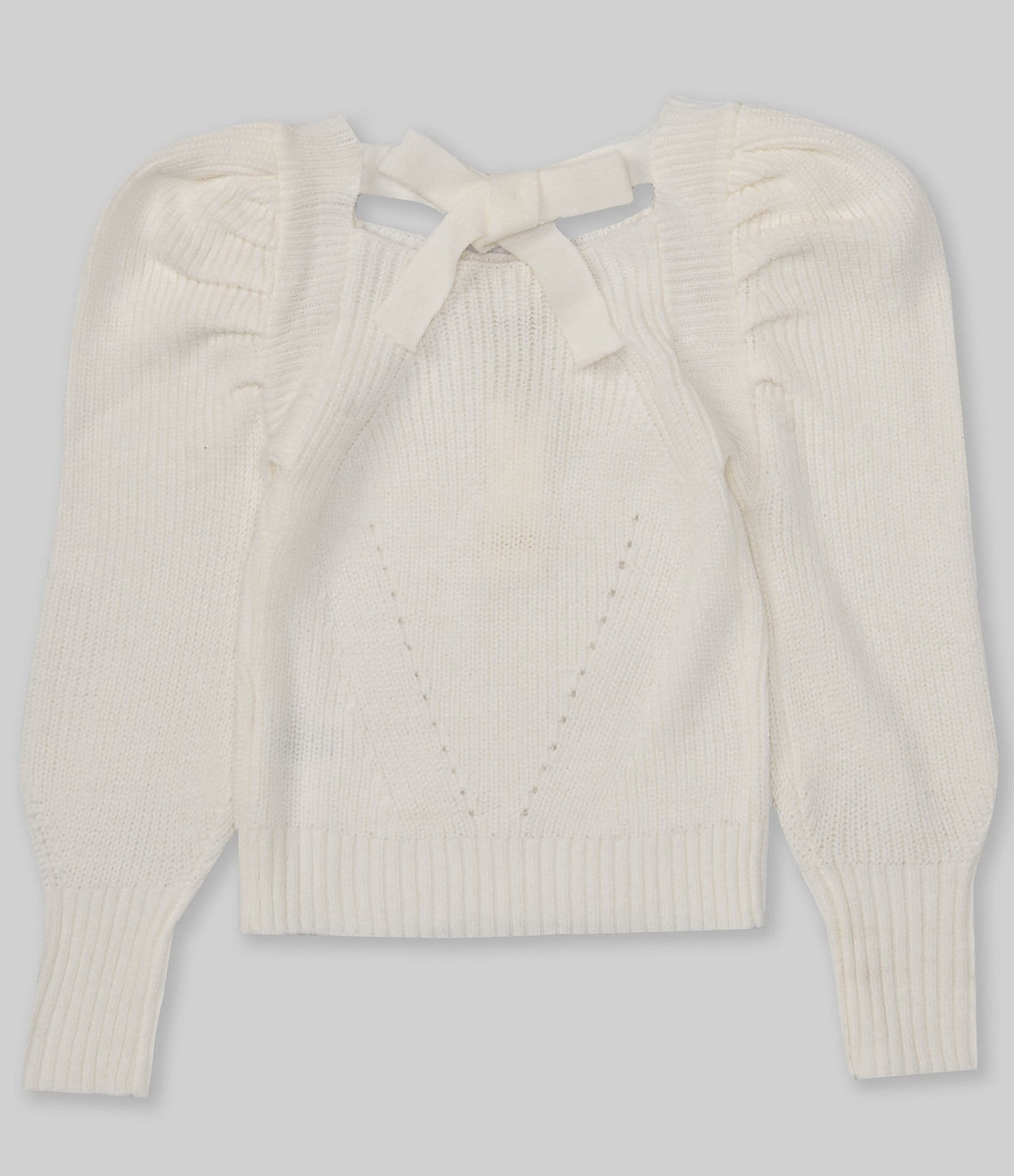 GB Big Girls 7-16 Puff Sleeve Sweater