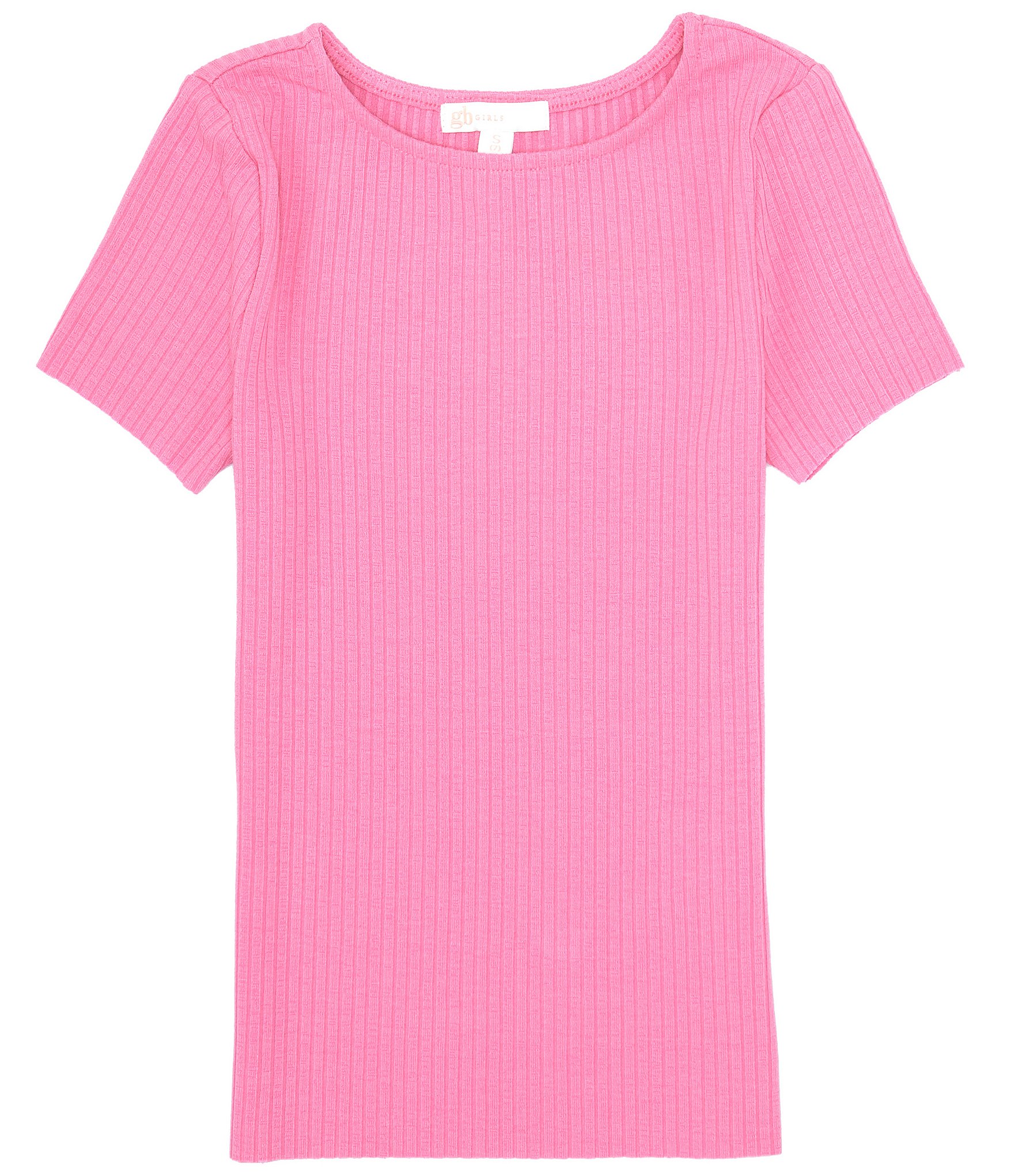 GB Big Girls 7-16 Short-Sleeve Basic Knit T-Shirt