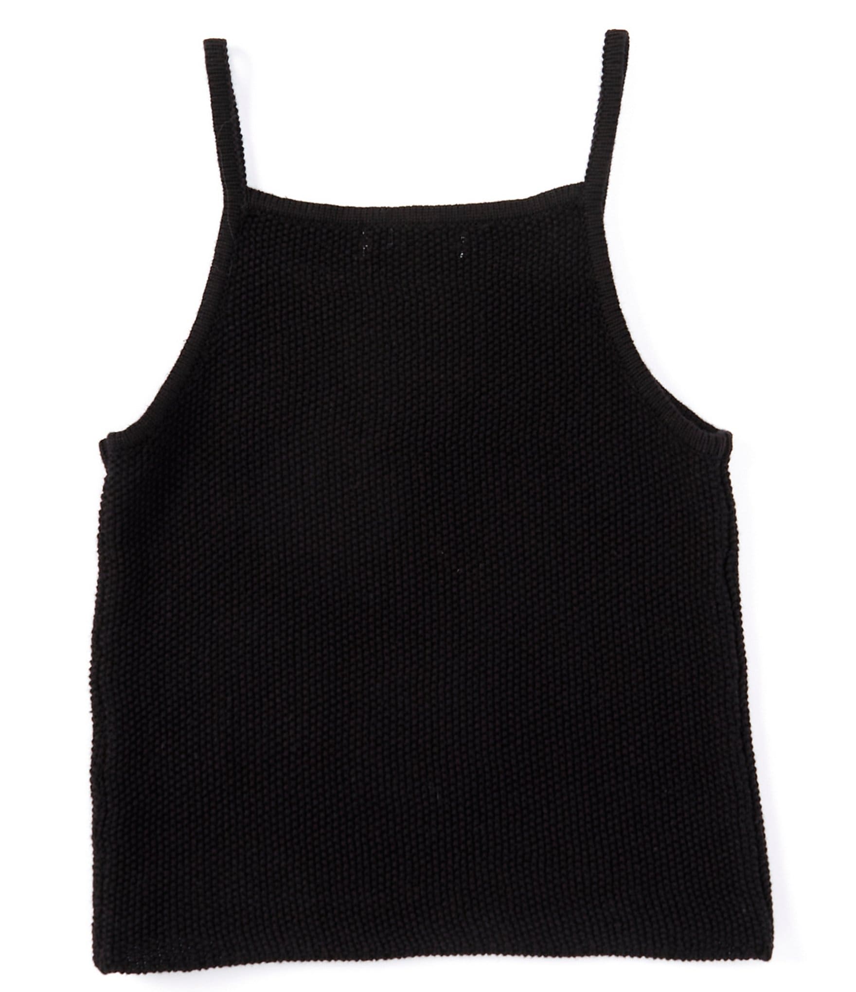 GB Big Girls 7-16 Sleeveless Crochet Tank