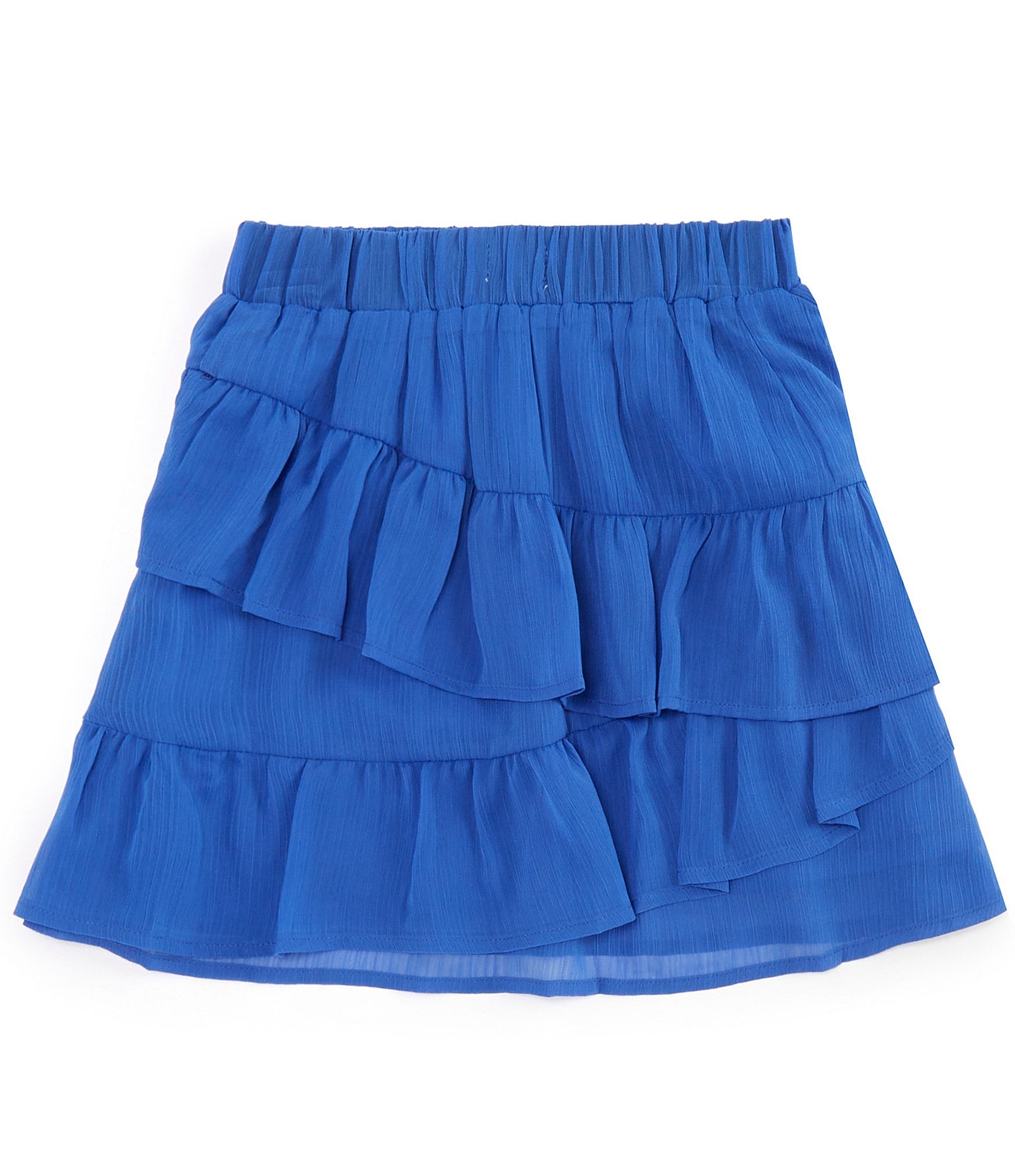 GB Big Girls 7-16 Tiered Ruffle Mini Skirt