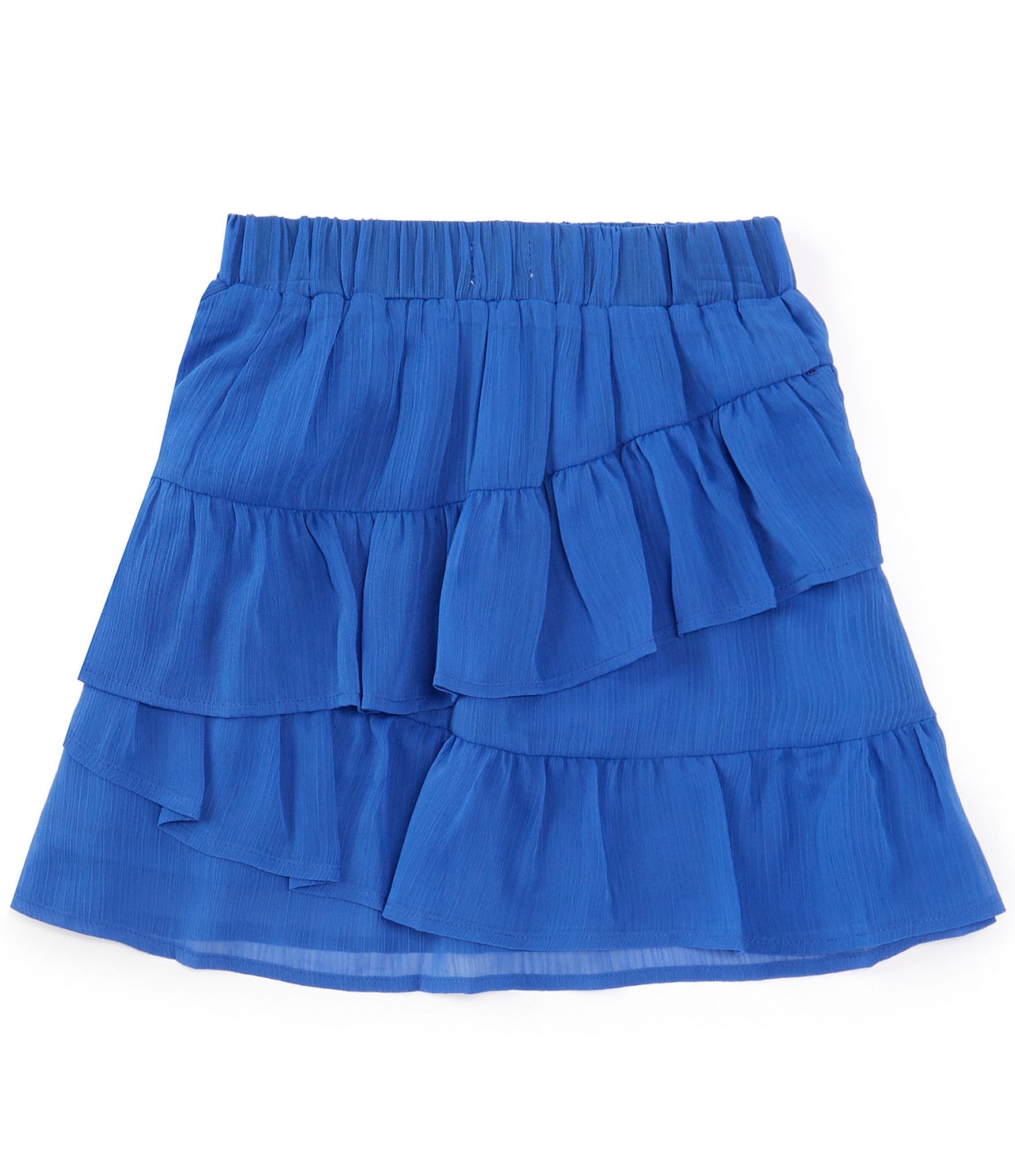 GB Big Girls 7-16 Tiered Ruffle Mini Skirt