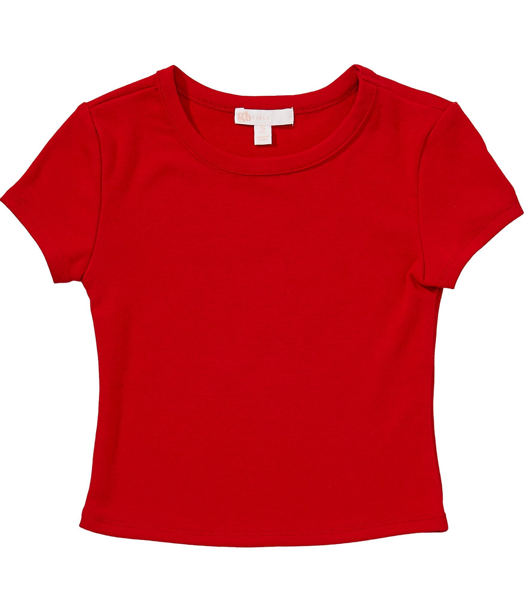 GB Big Girls Gracie Short Sleeve Crew Neck T-Shirt