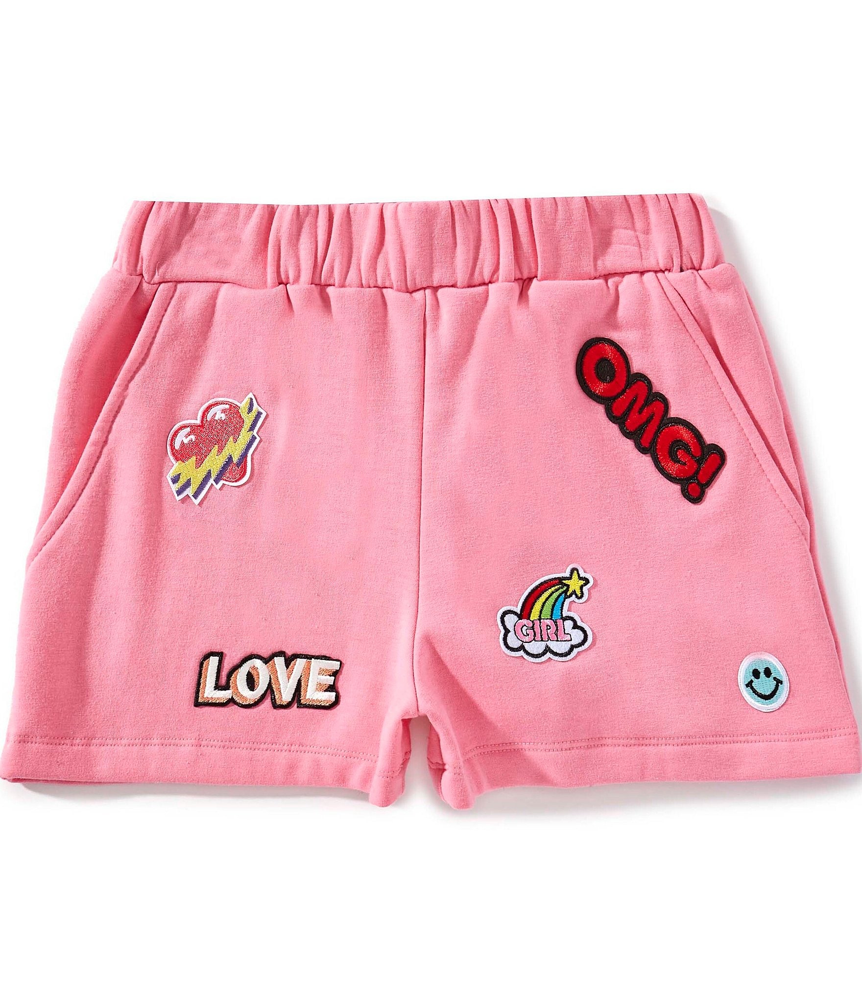 GB Big Girls Pull-On Patch Shorts