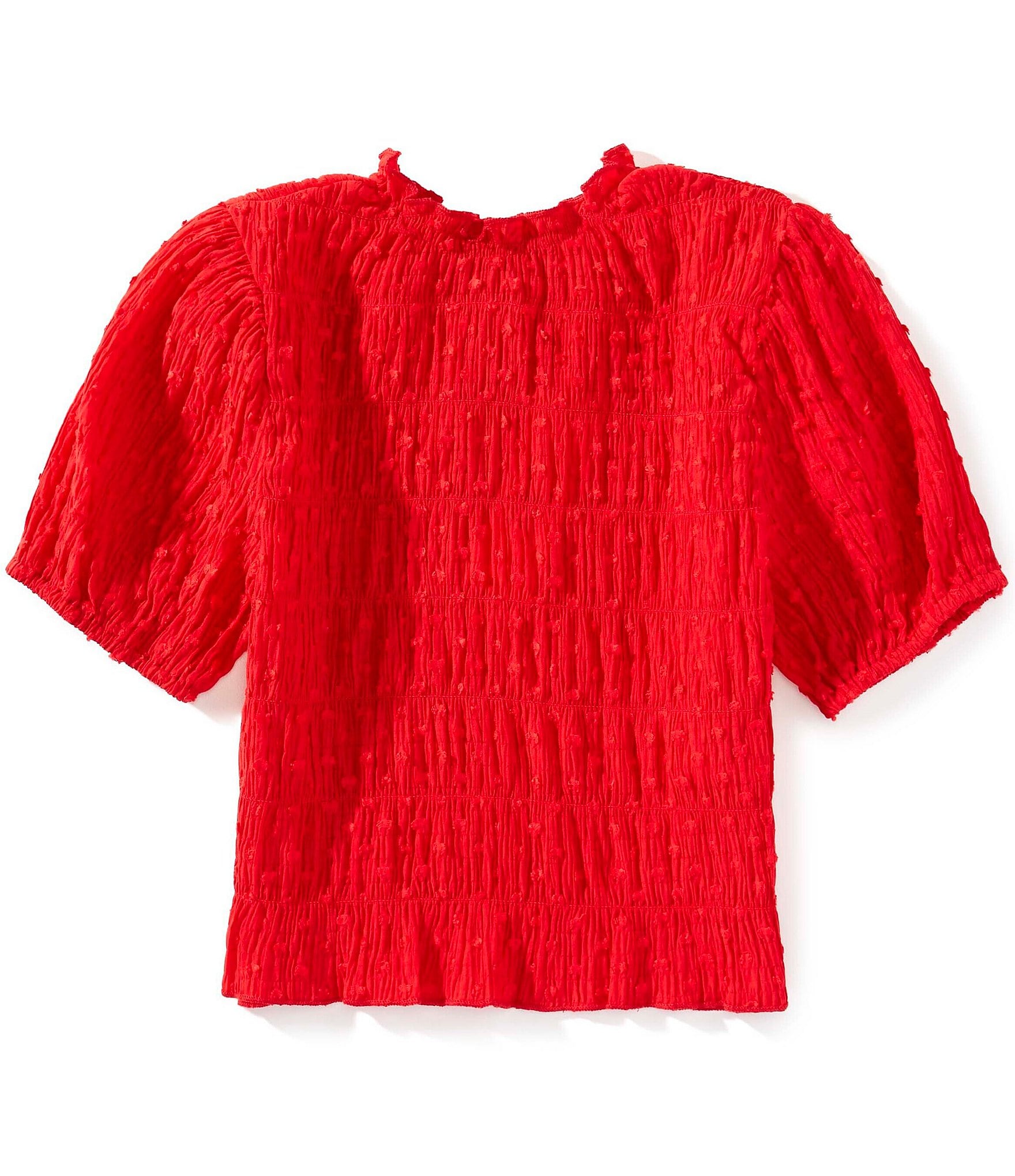 GB Big Girls Sydney Scrunch Short Sleeve Top